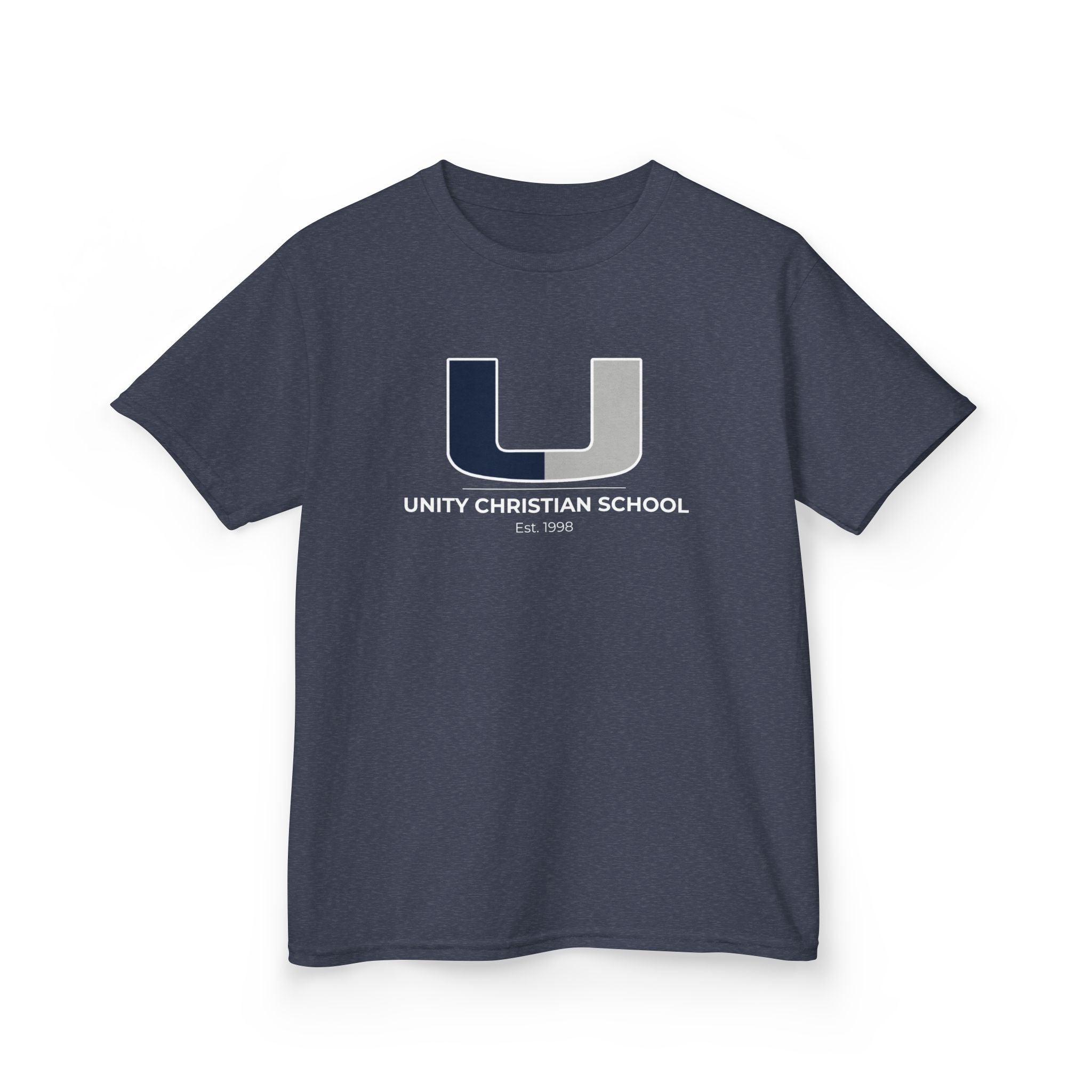 Kids Unity Christian School Tee - Heavy Cotton T-Shirt for School Spirit
