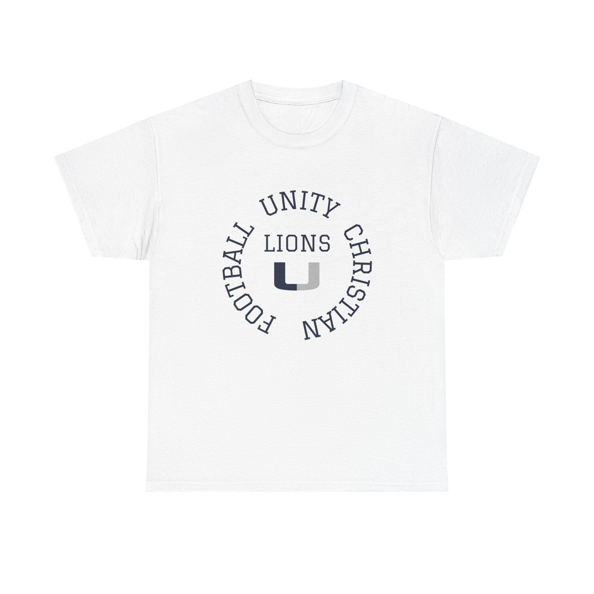 Unity Lions Football Christian Tee — 'Football Unity Christian' Team Shirt