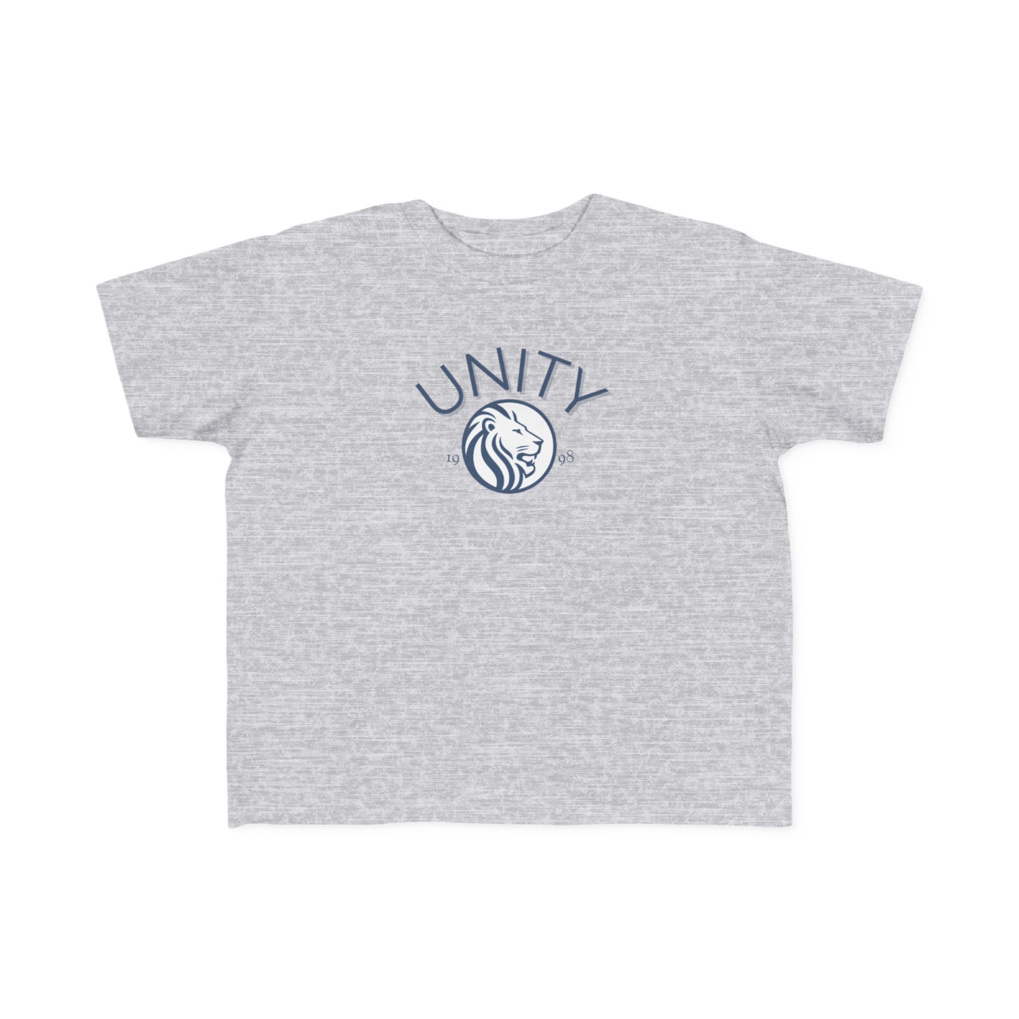 Unity Lion Toddler Tee — Kids Graphic T‑Shirt with 'UNITY' Crest