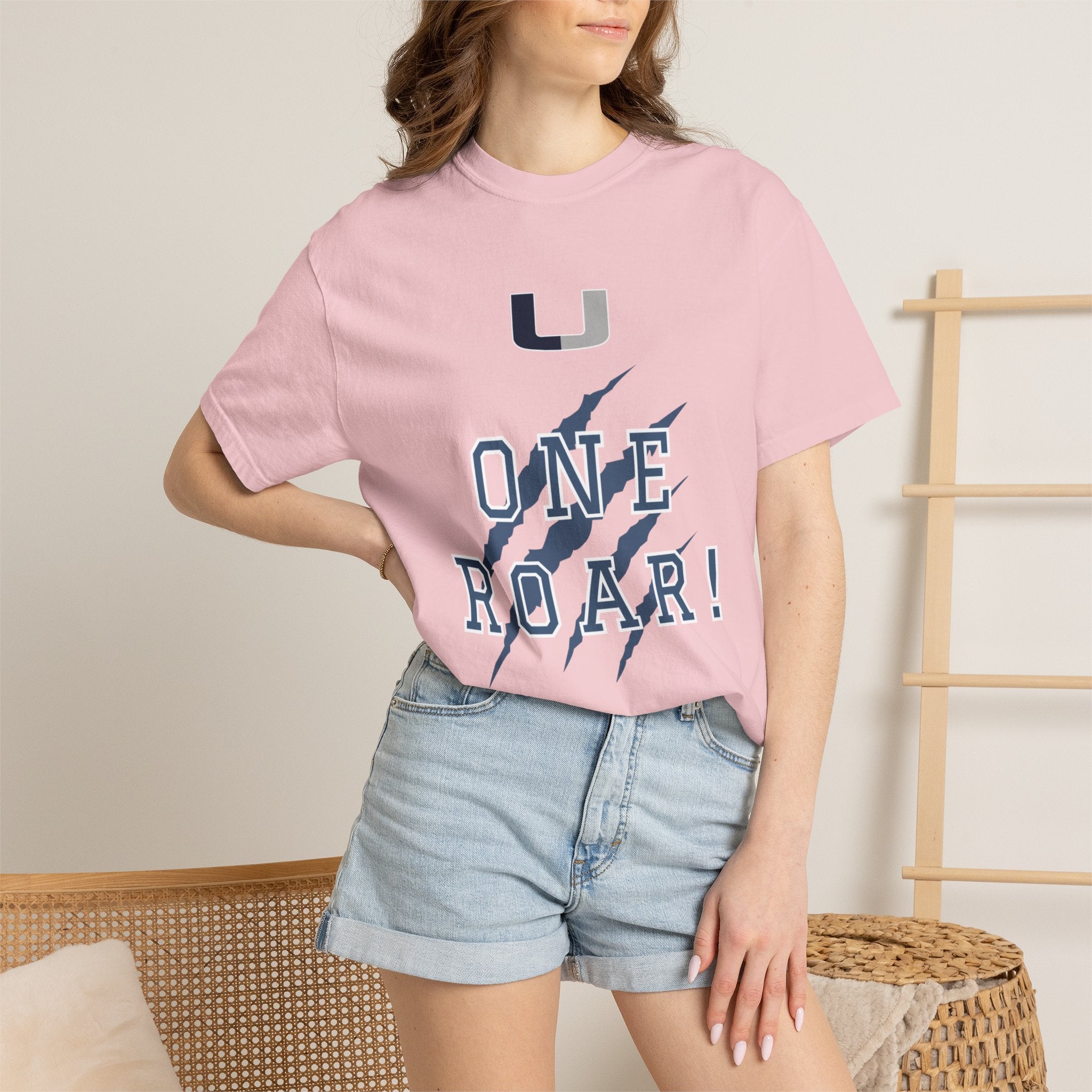 One Roar Unisex Garment-Dyed T-shirt