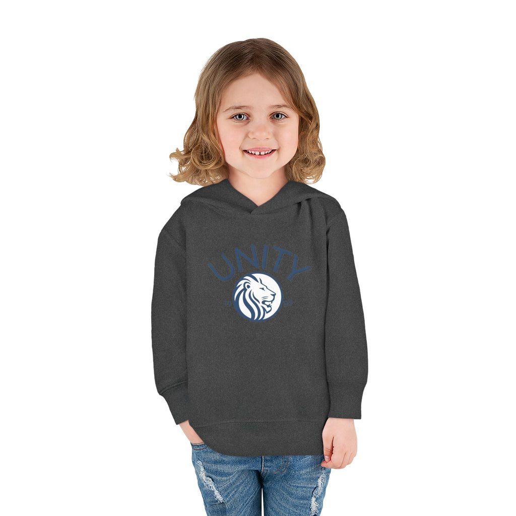 Unity Lion Toddler Hoodie — Cute Kids Pullover Fleece Hoodie