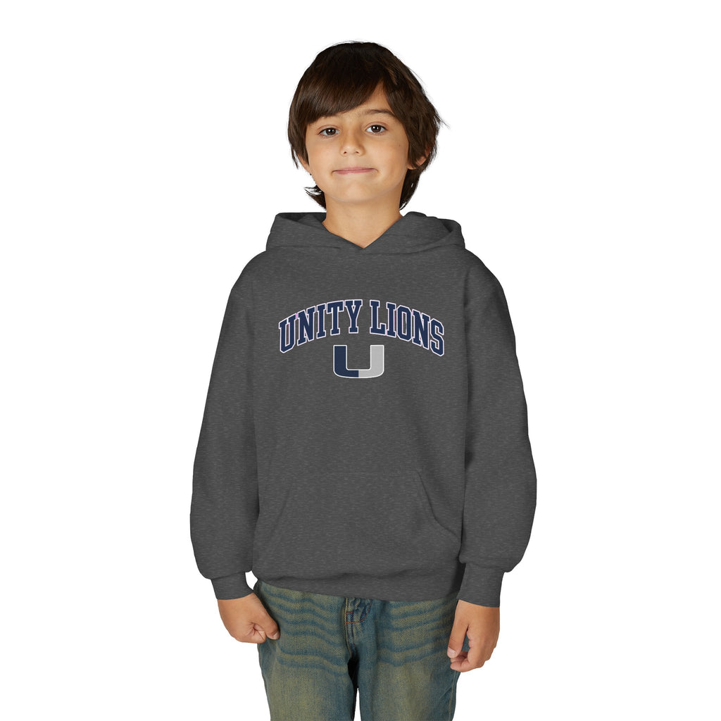 Youth Hoodie — Unity Christian Lions School Spirit Sweatshirt