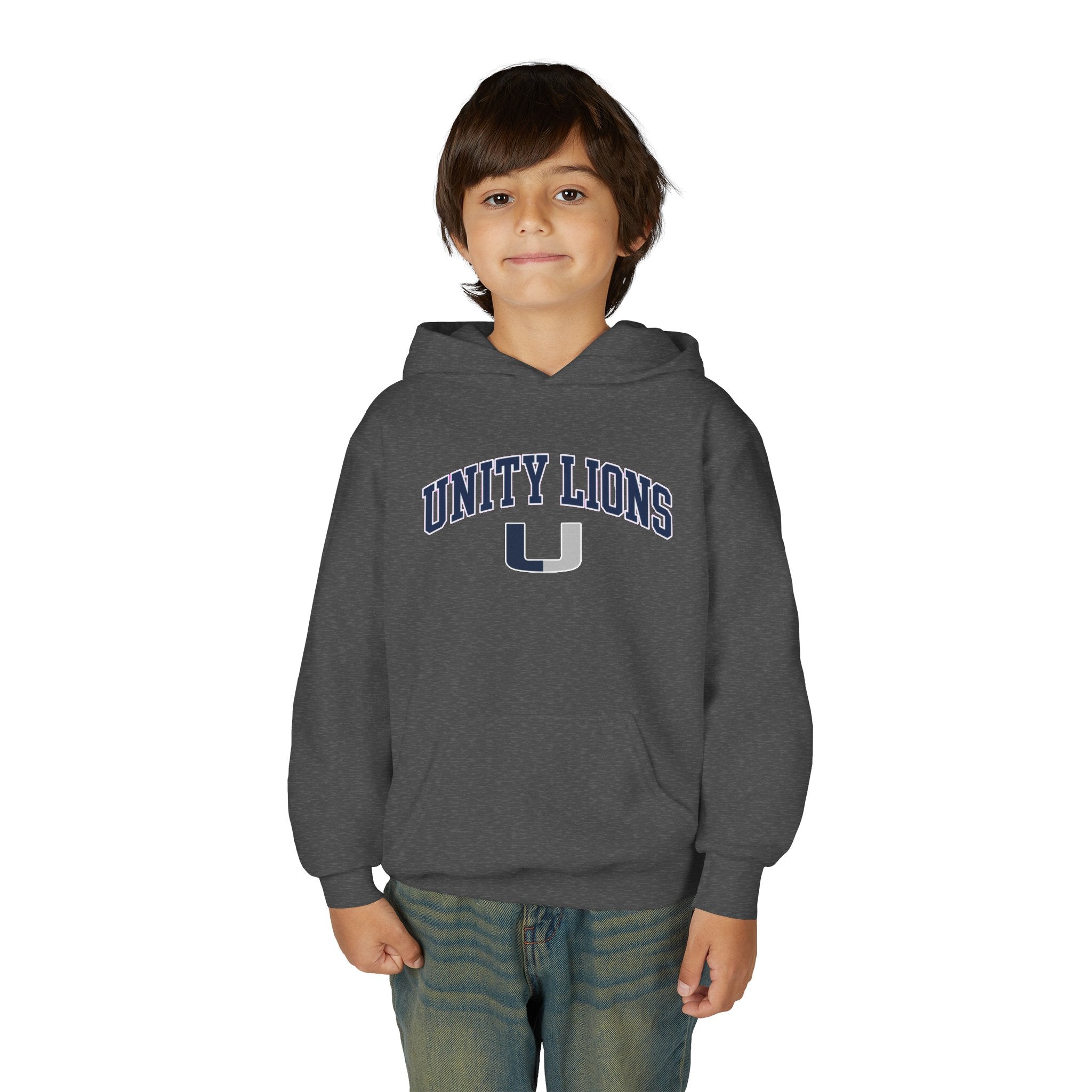 Youth Hoodie — Unity Christian Lions School Spirit Sweatshirt