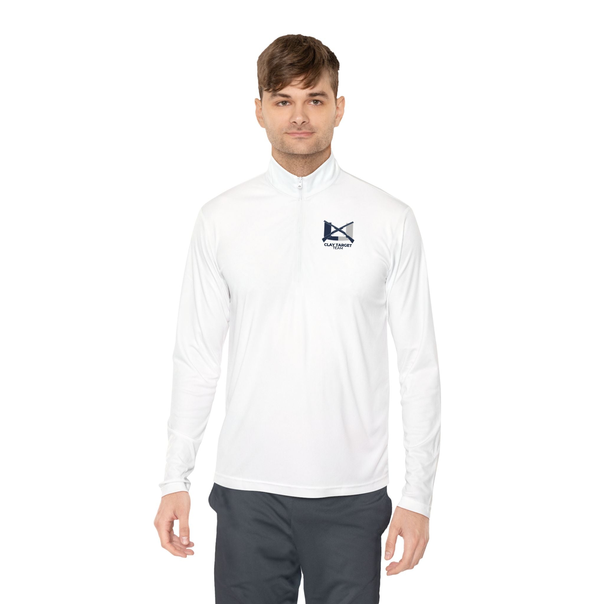 Clay Target - Nautical Flag Quarter-Zip Pullover - Adult