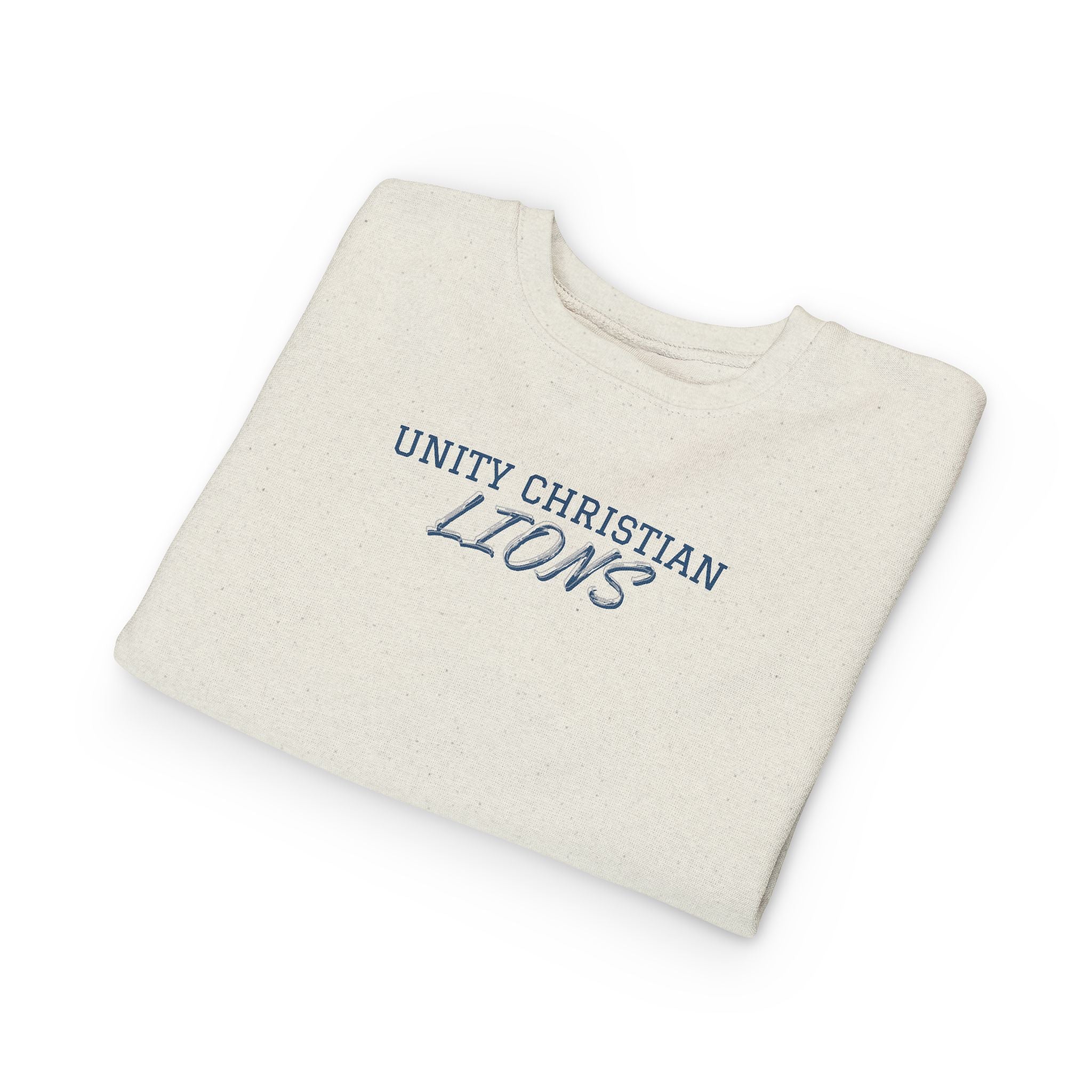 Unity Christian Lions Toddler Sweatshirt - Kids School Spirit Crewneck