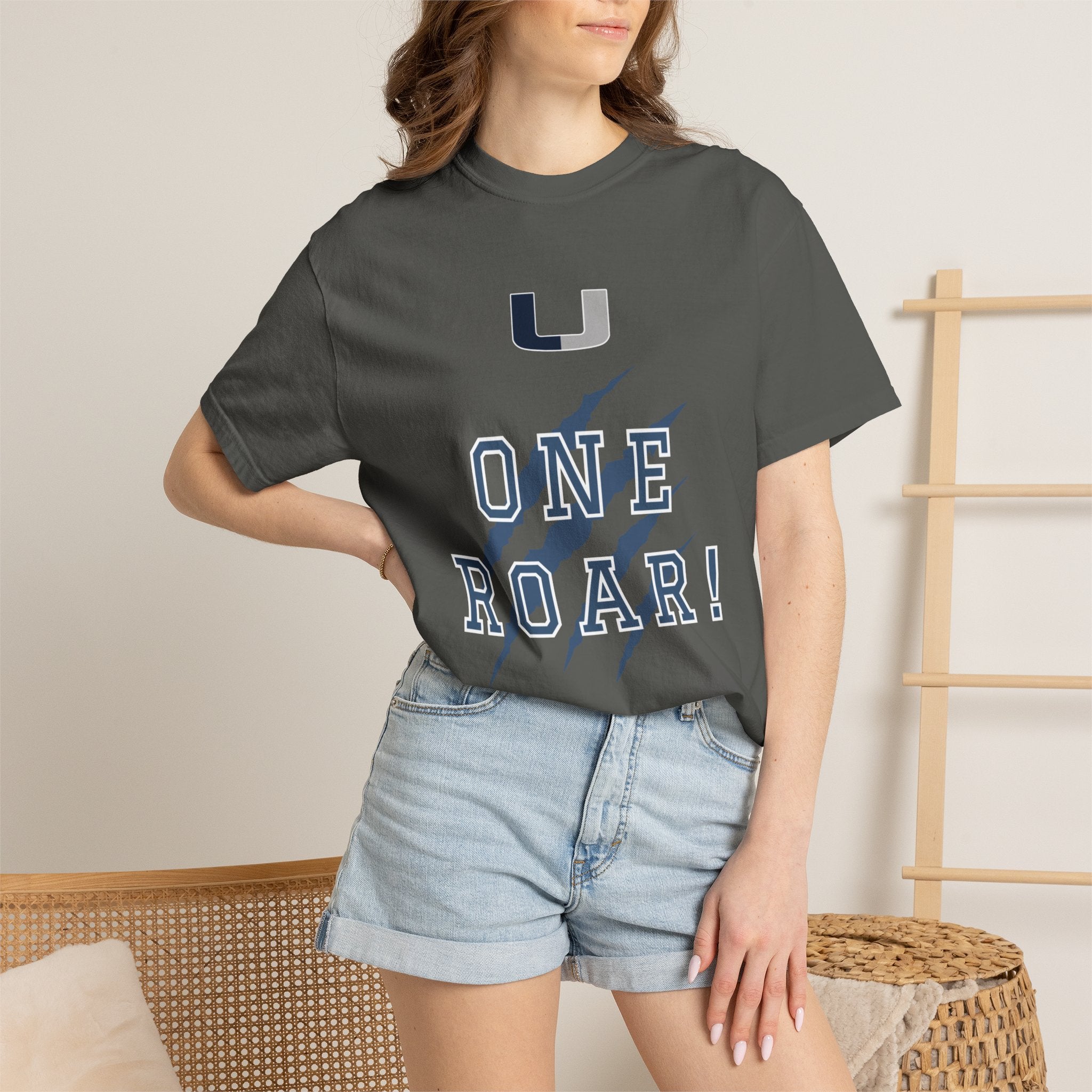 One Roar Unisex Garment-Dyed T-shirt