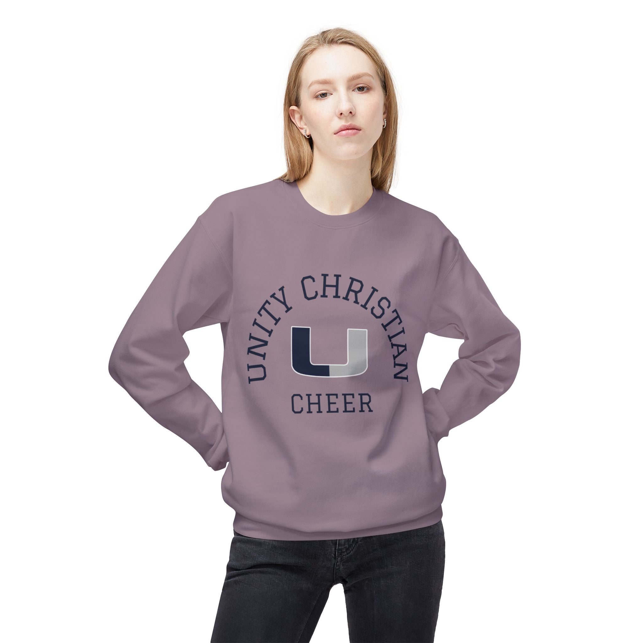 Unity Christian Cheer Crewneck Sweatshirt
