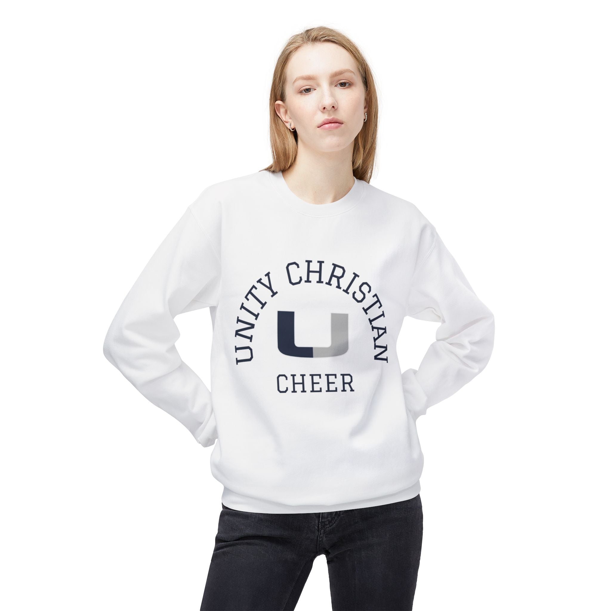 Unity Christian Cheer Crewneck Sweatshirt