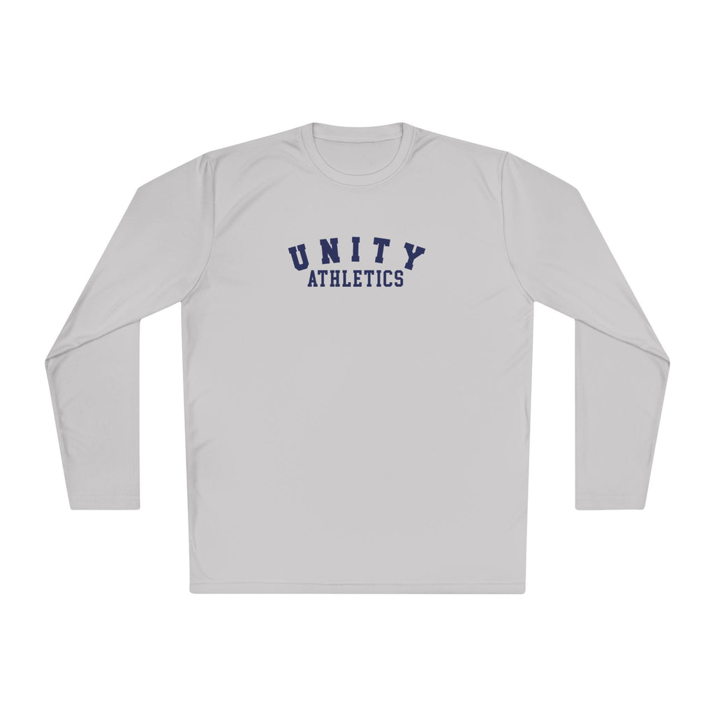 Unity Athletics Long Sleeve Tee — Collegiate Sporty Graphic Shirt - Adult