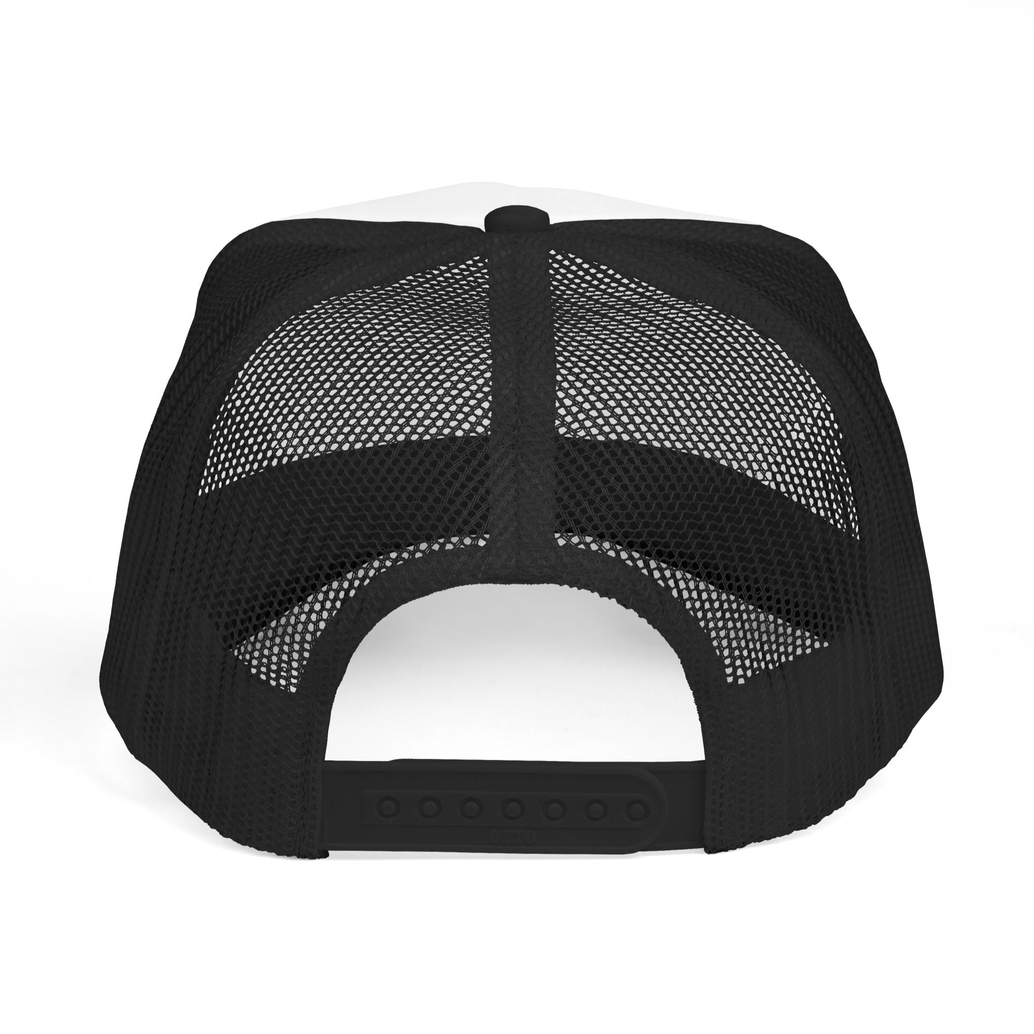 Trucker Hat – Navy & Gray Split 'U' Patch Cap