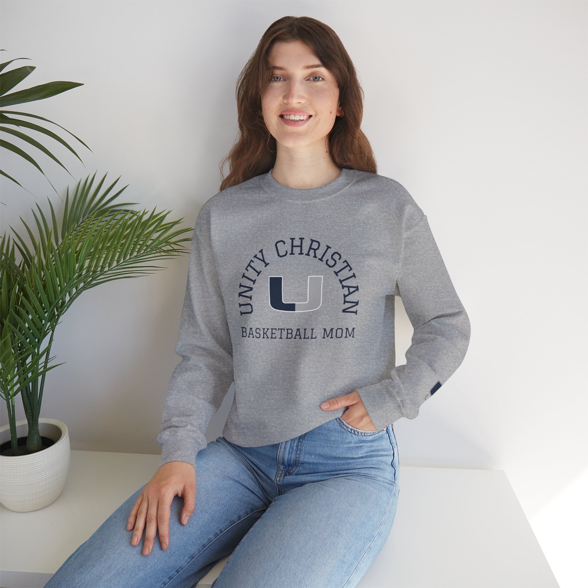Unity Christian Basketball Mom Sweatshirt