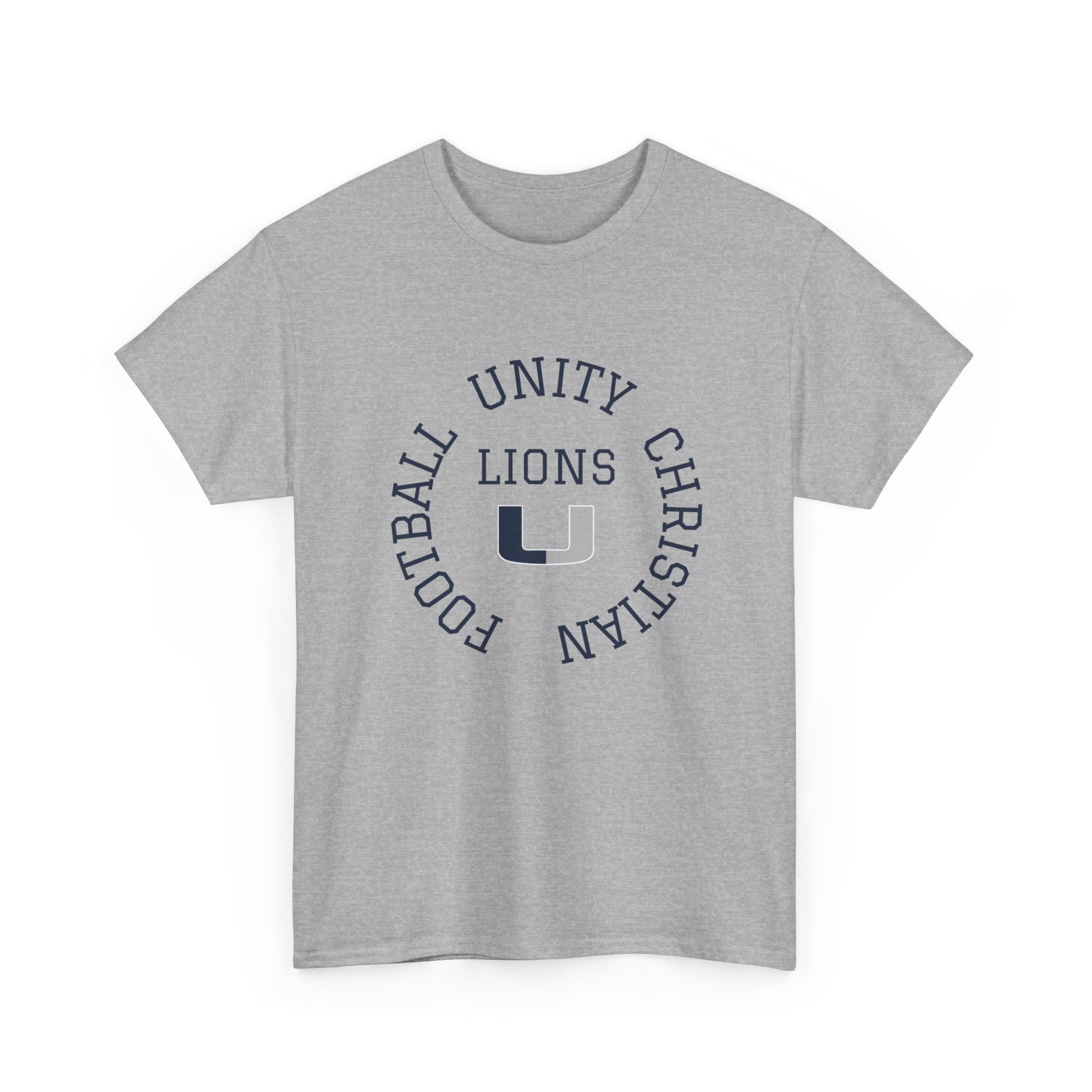 Unity Lions Football Christian Tee — 'Football Unity Christian' Team Shirt