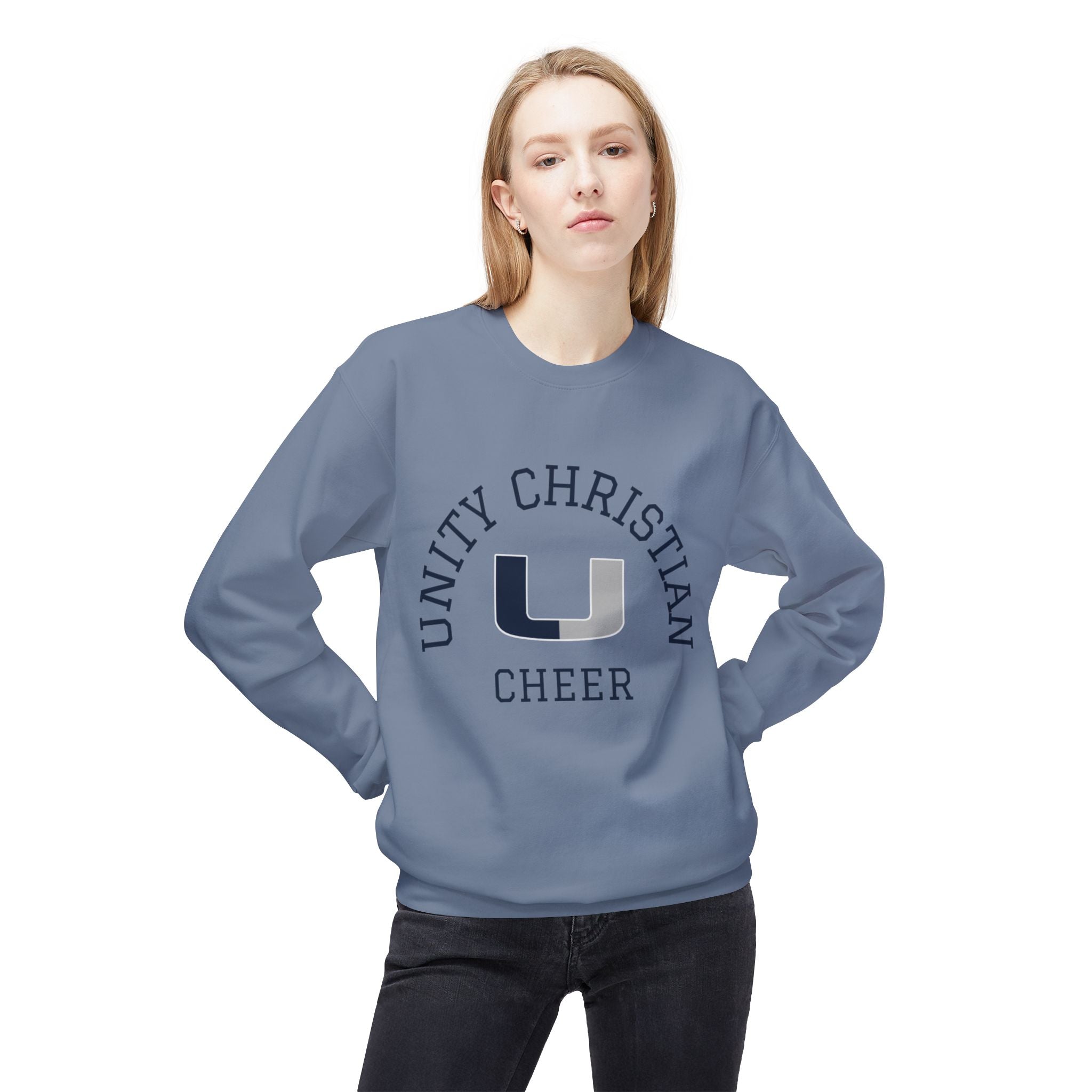 Unity Christian Cheer Crewneck Sweatshirt