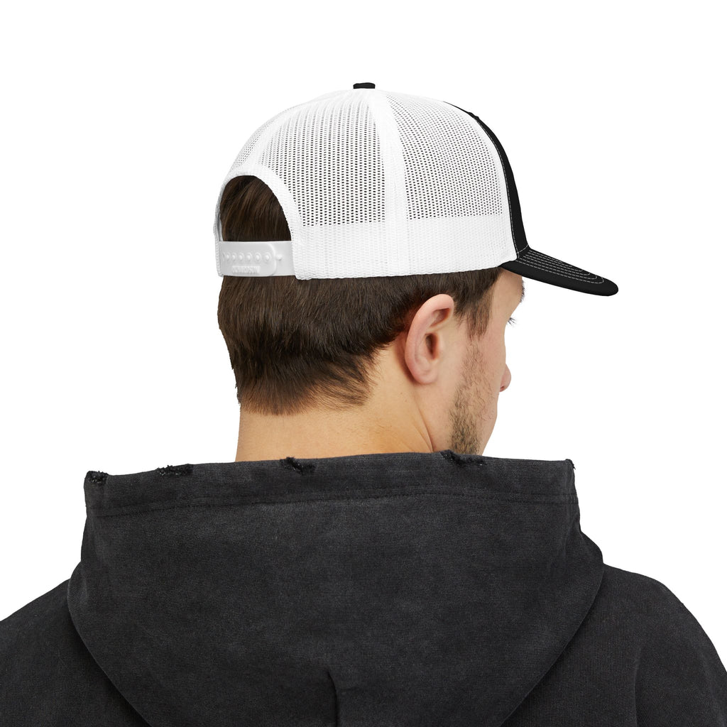 Unity Embroidered Snapback Trucker Cap
