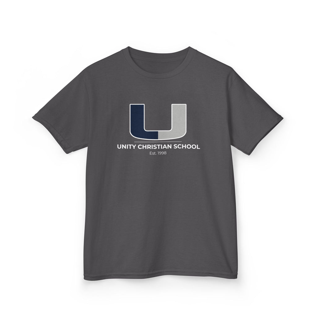 Kids Unity Christian School Tee - Heavy Cotton T-Shirt for School Spirit