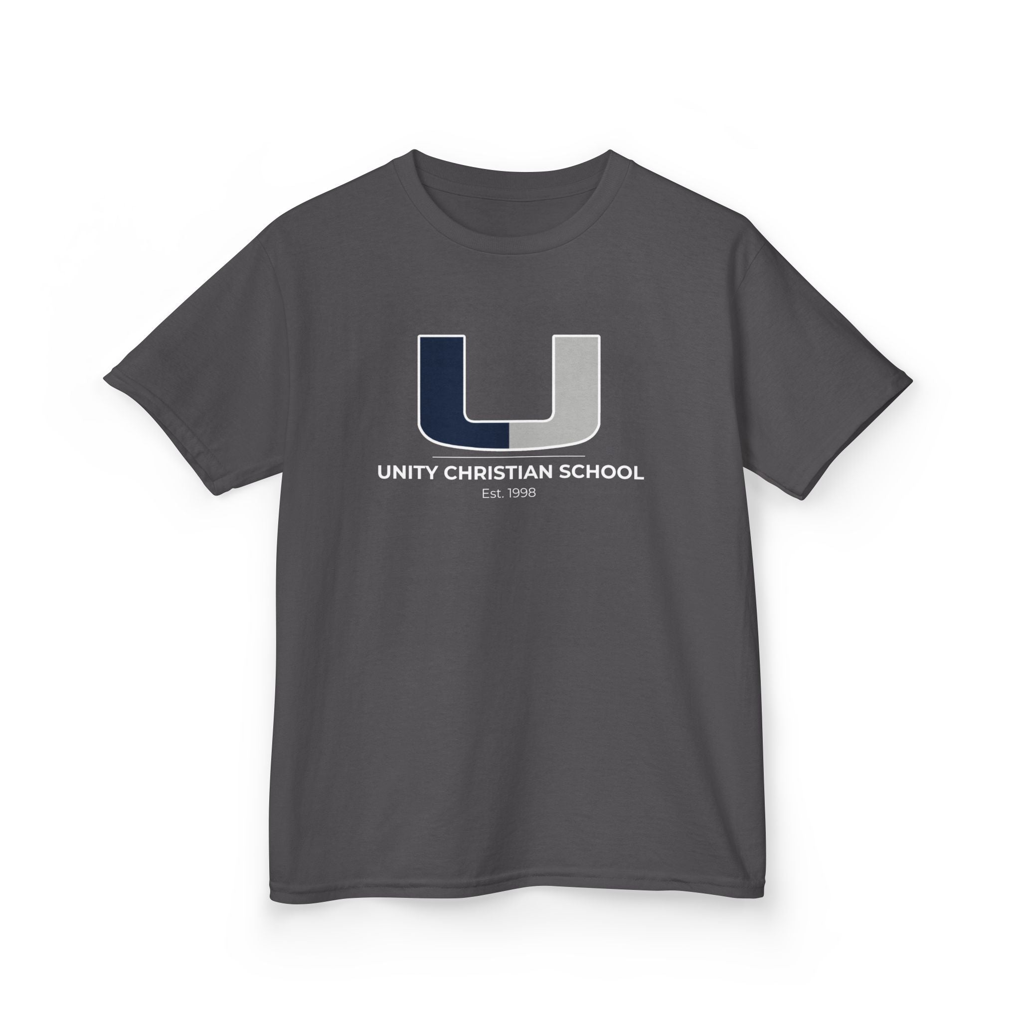 Kids Unity Christian School Tee - Heavy Cotton T-Shirt for School Spirit