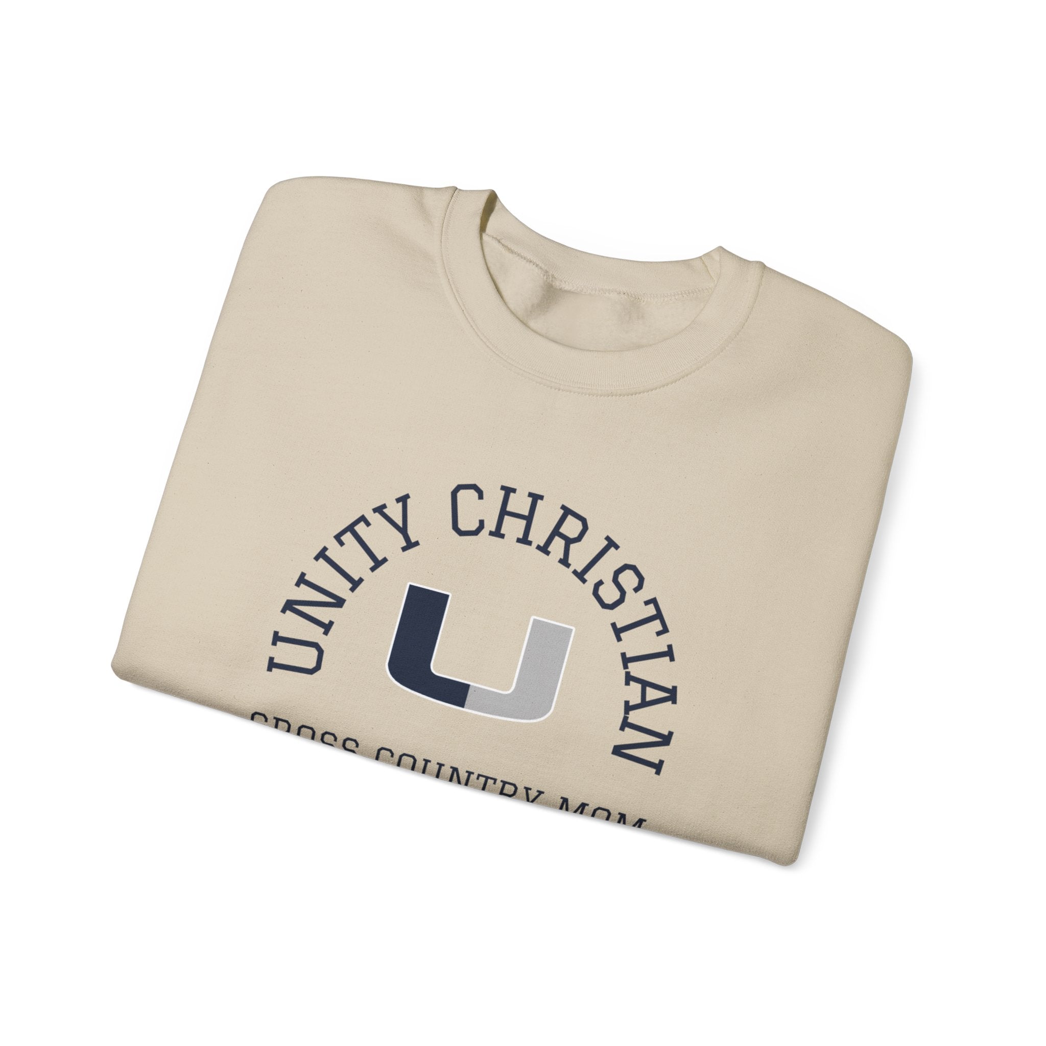 Unity Christian Cross Country Mom Sweatshirt