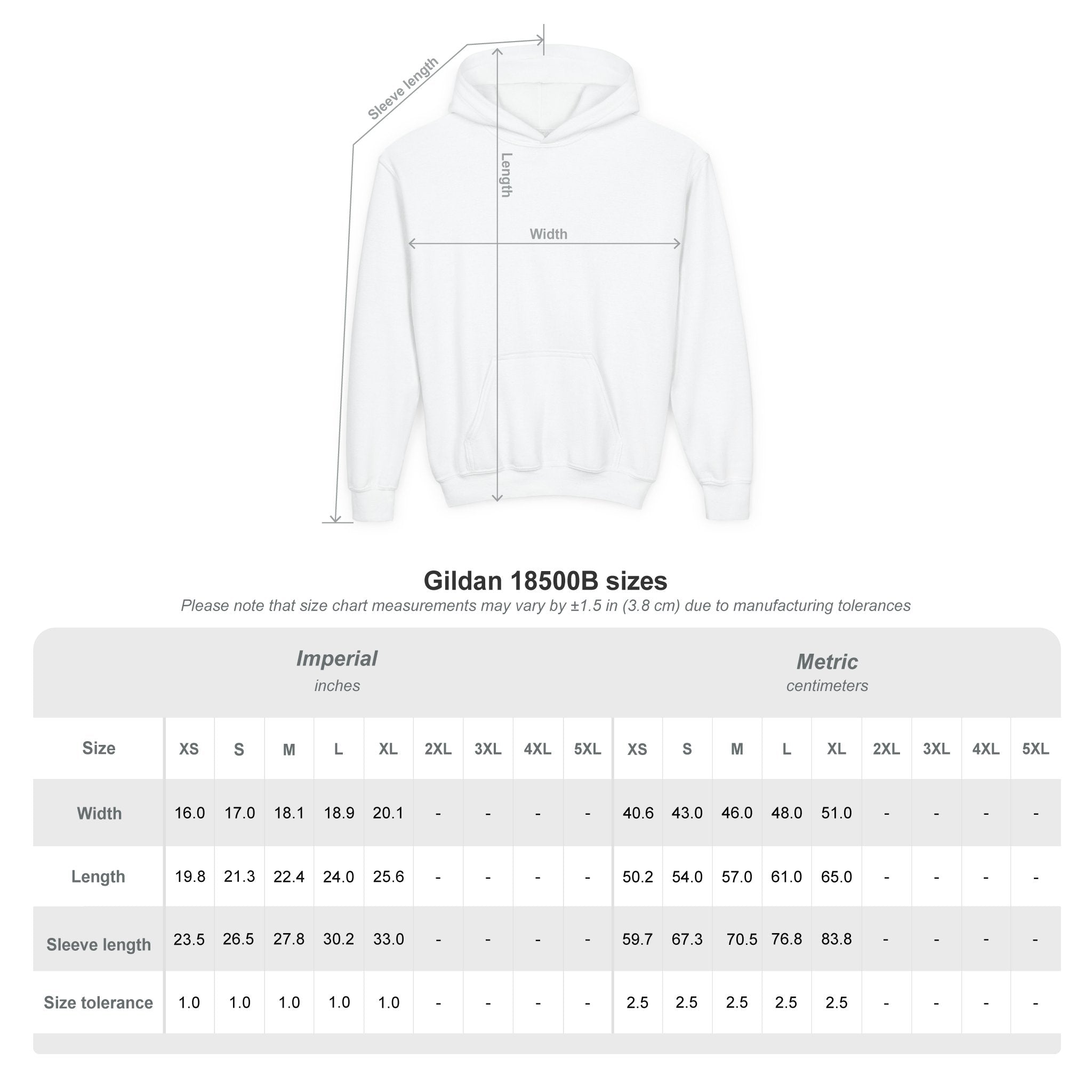 Youth Hoodie — Unity Christian Lions School Spirit Sweatshirt
