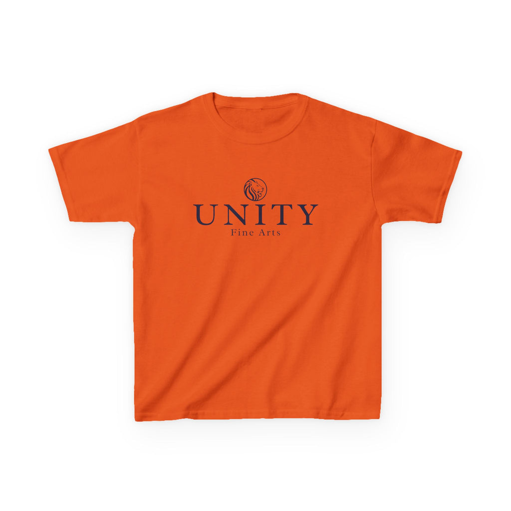 Unity Kids Heavy Cotton T-Shirt - Comfortable Youth Tee for Arts & Creativity