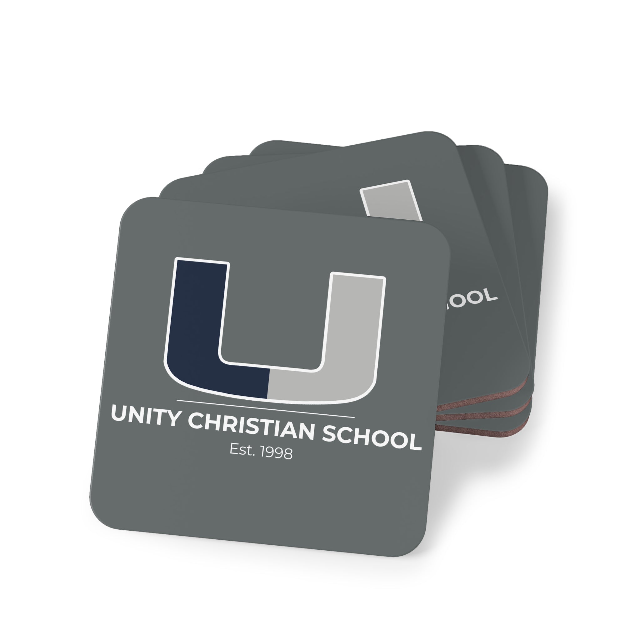 Personalized Unity Christian School Coasters