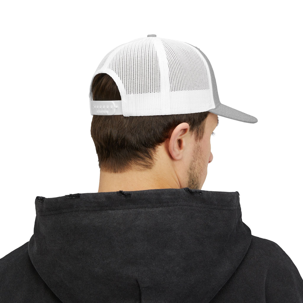 Unity Embroidered Snapback Trucker Cap