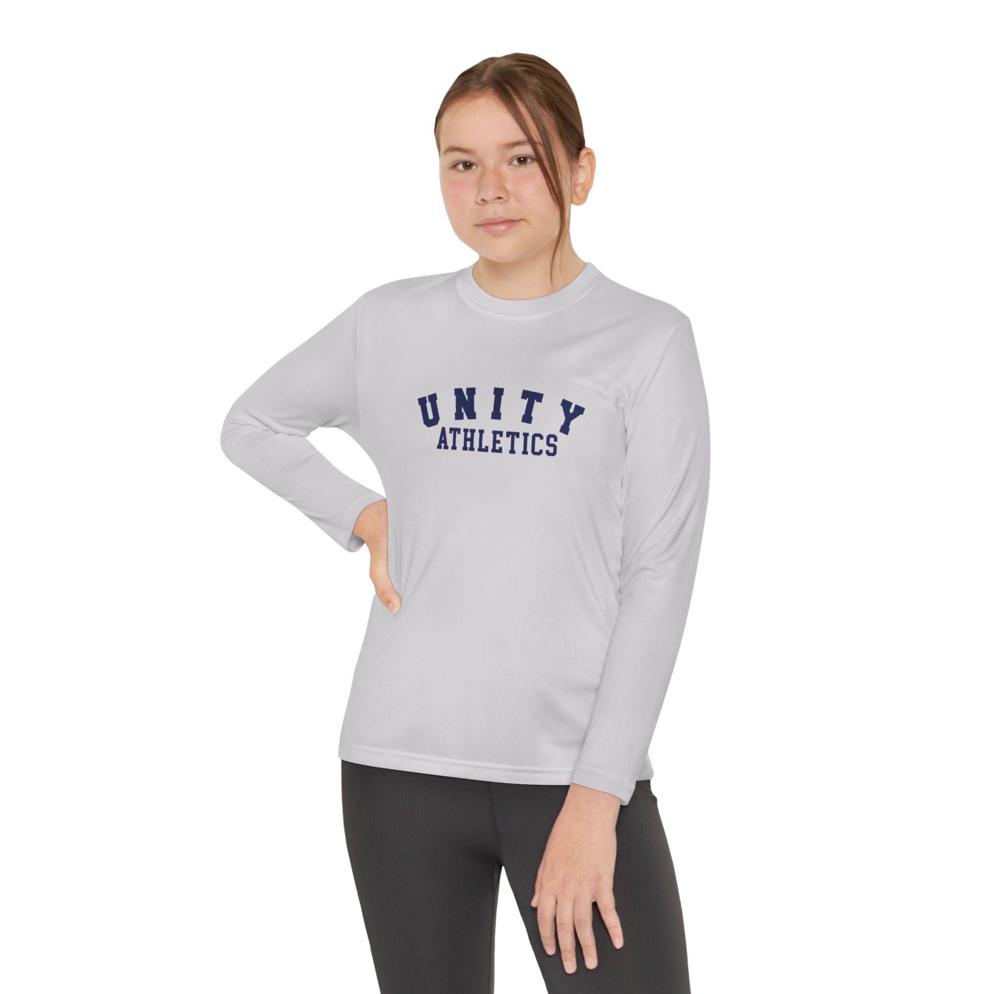 Youth Long Sleeve Tee — "Unity Athletics" Performance Shirt