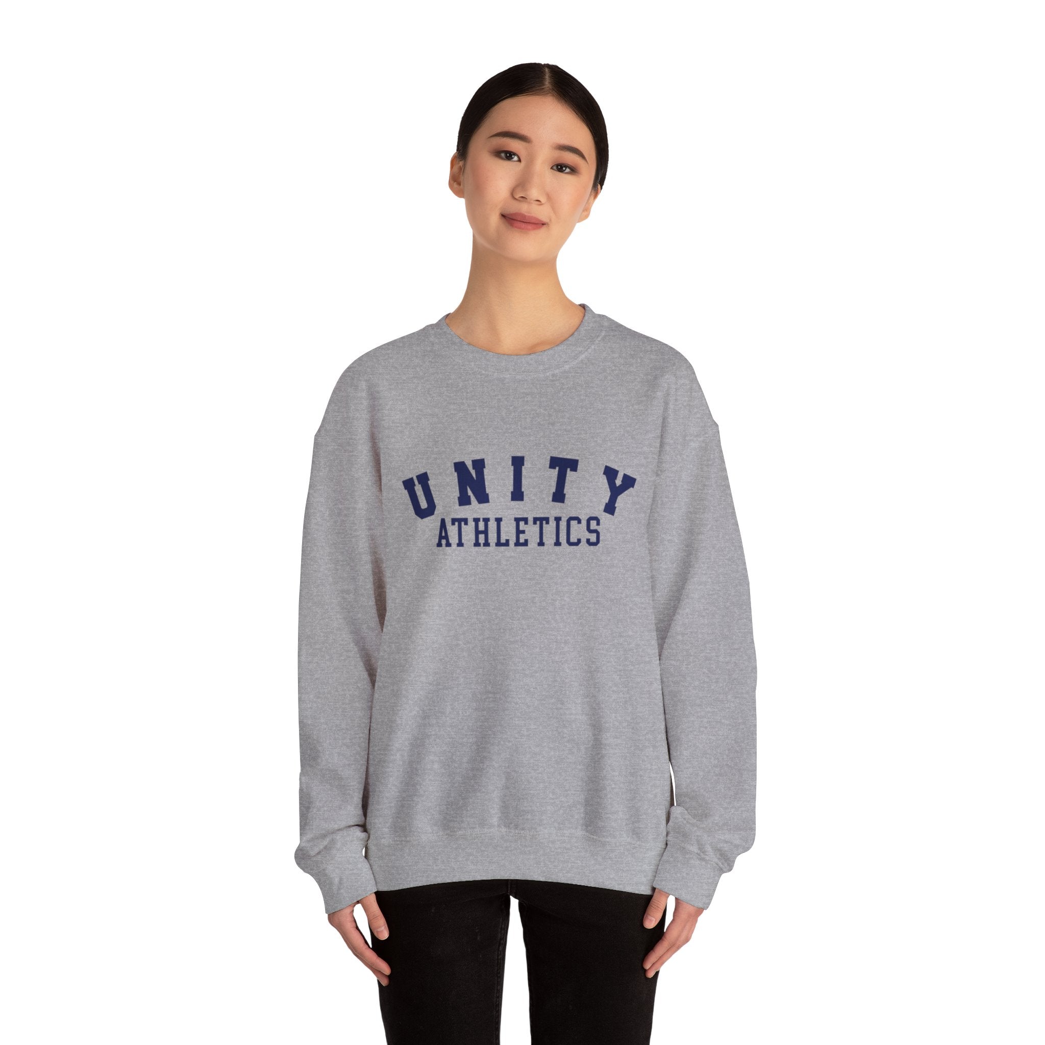 Unity Athletics Crewneck Sweatshirt — Vintage Collegiate Pullover