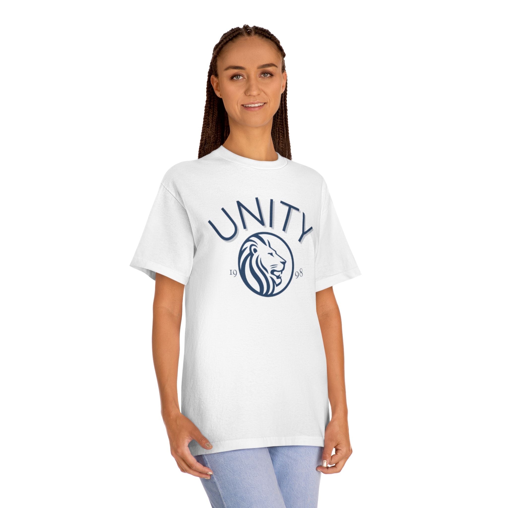 Unity Lion Tee — Vintage Athletic Graphic T-Shirt