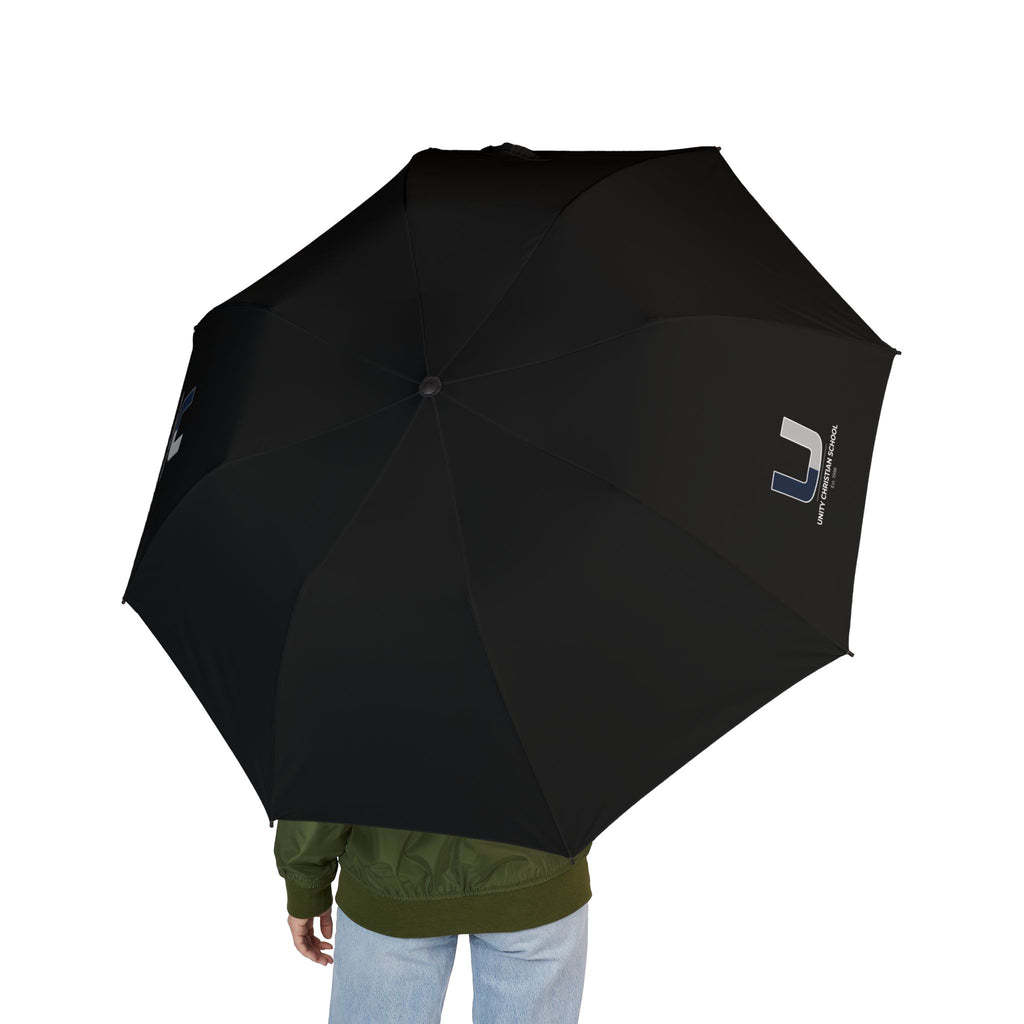 Compact Semi-Automatic Umbrella - Stylish & Portable Travel Accessory