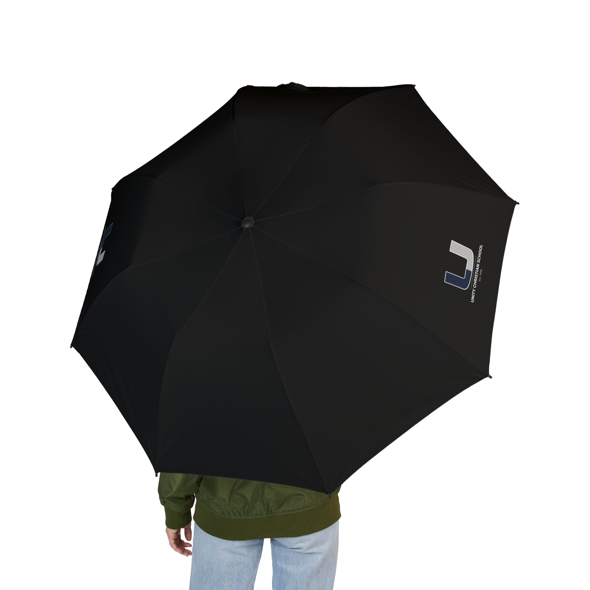 Compact Semi-Automatic Umbrella - Stylish & Portable Travel Accessory