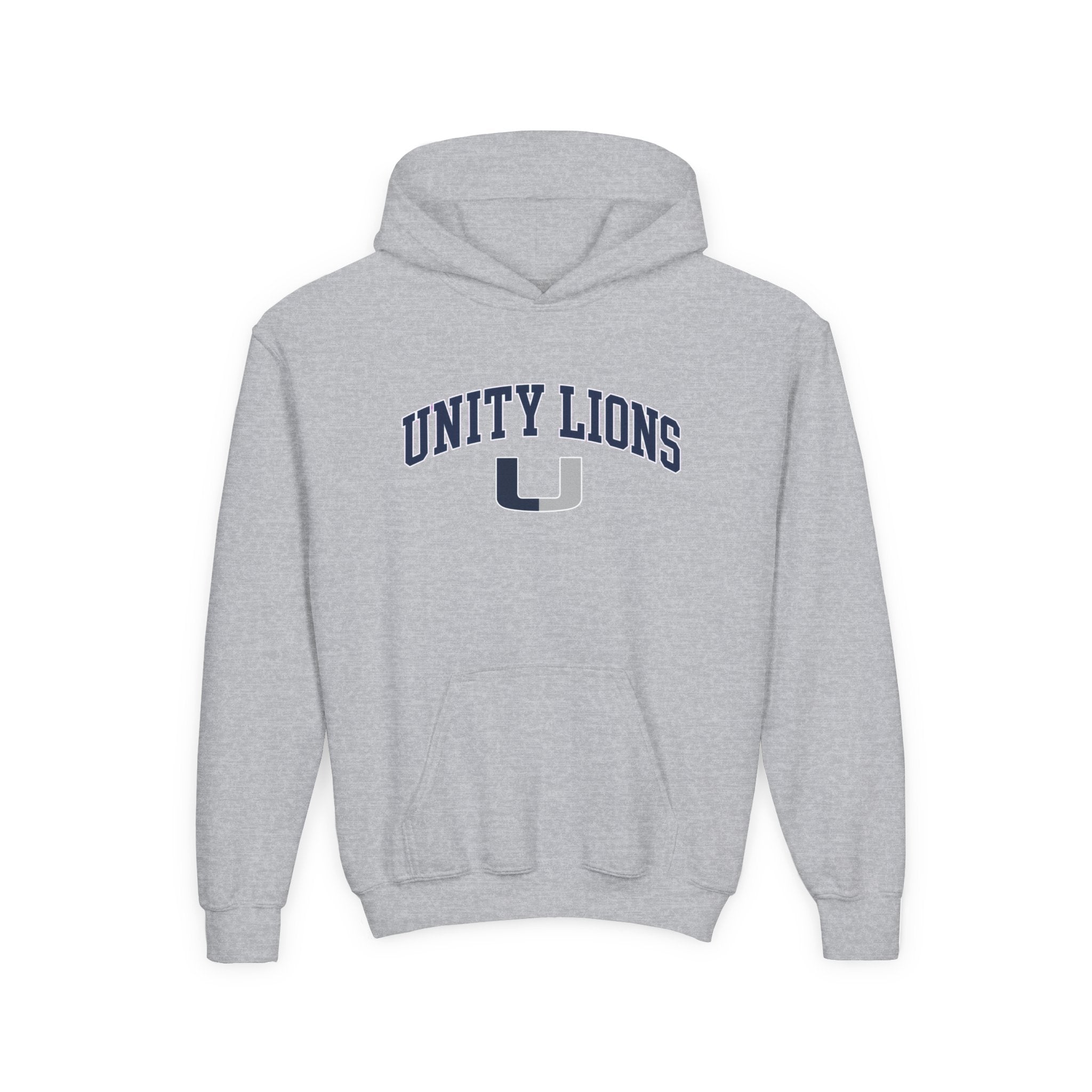 Youth Hoodie — Unity Christian Lions School Spirit Sweatshirt