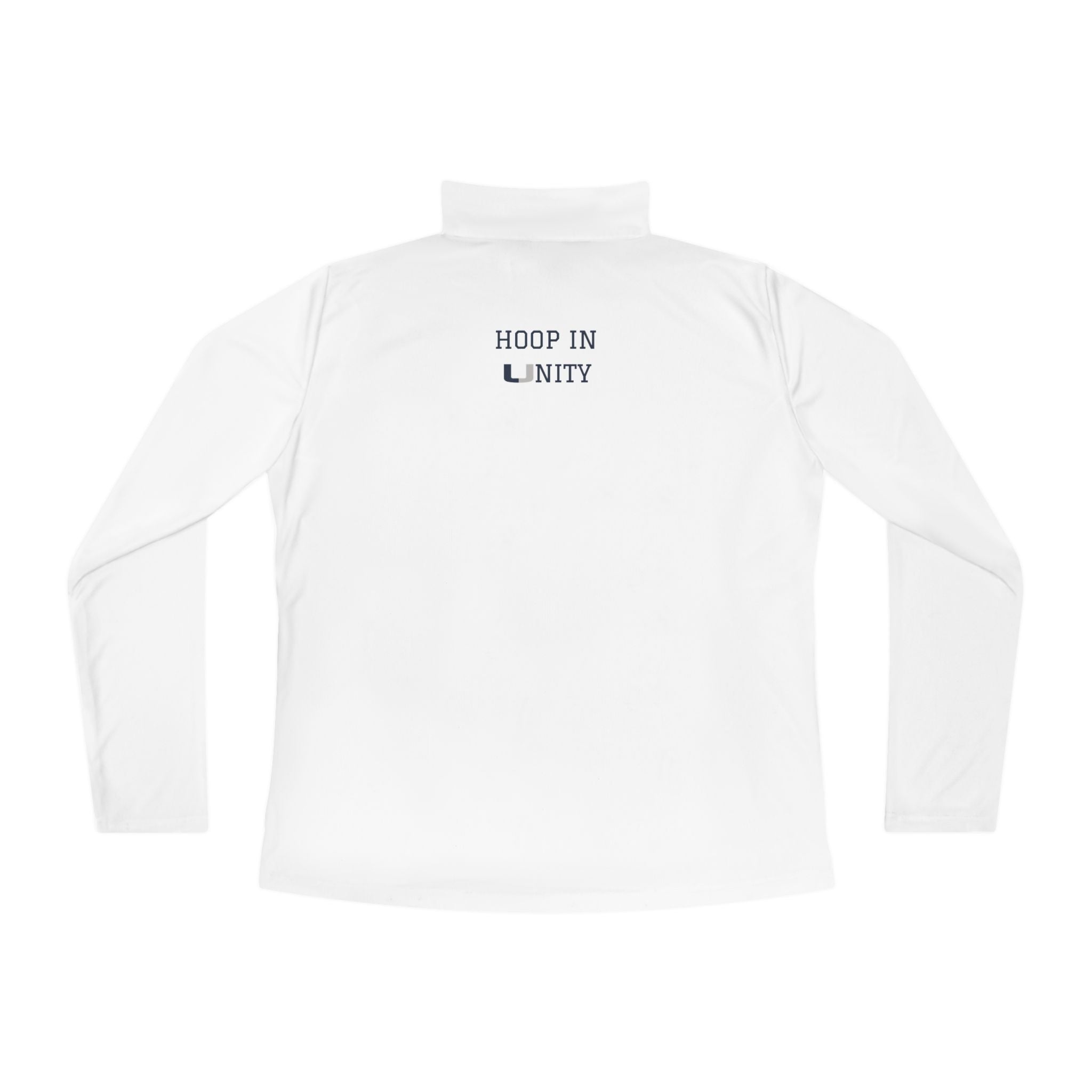 Ladies Quarter-Zip Pullover — 'Hoop in Unity' Lightweight Basketball Team Pullover