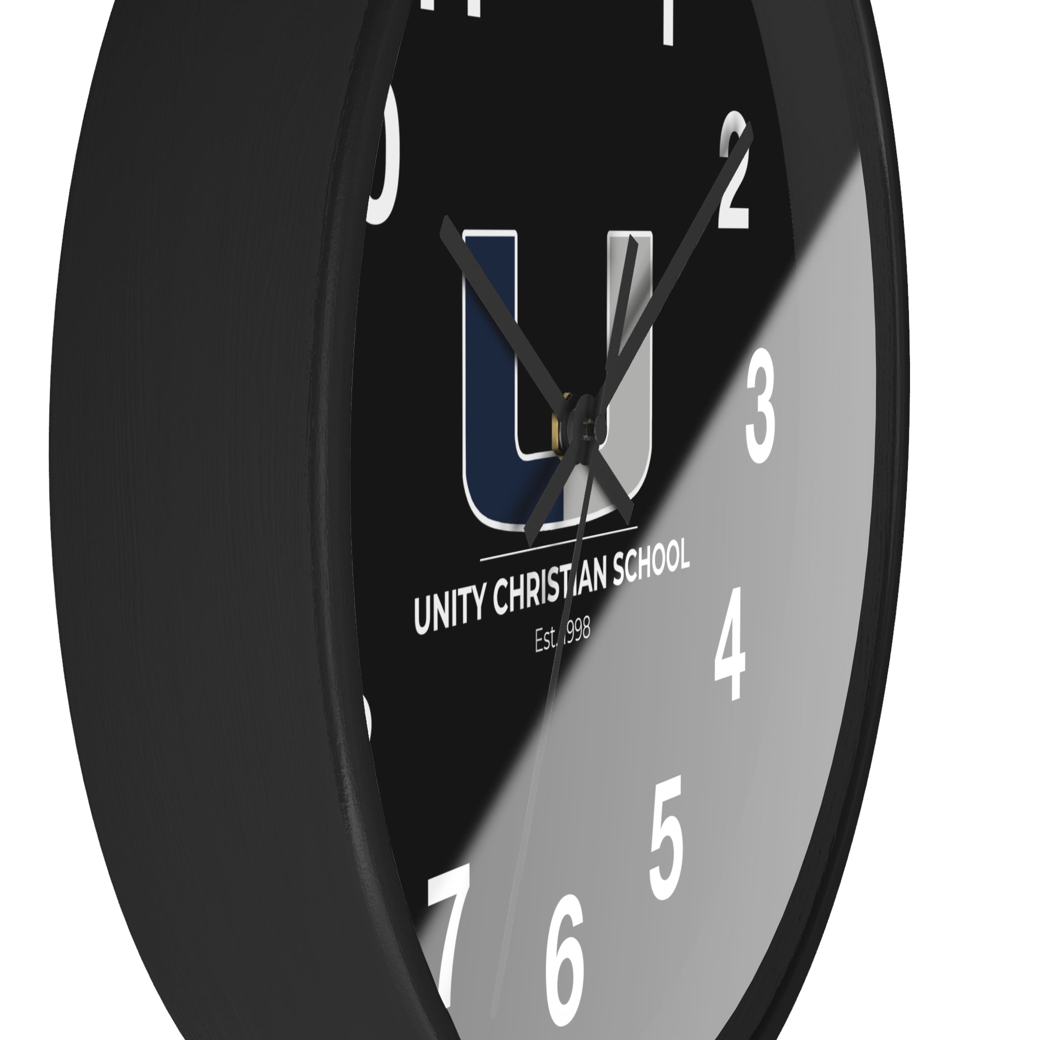 Personalized Unity Christian School Wall Clock - Stylish Home Decor