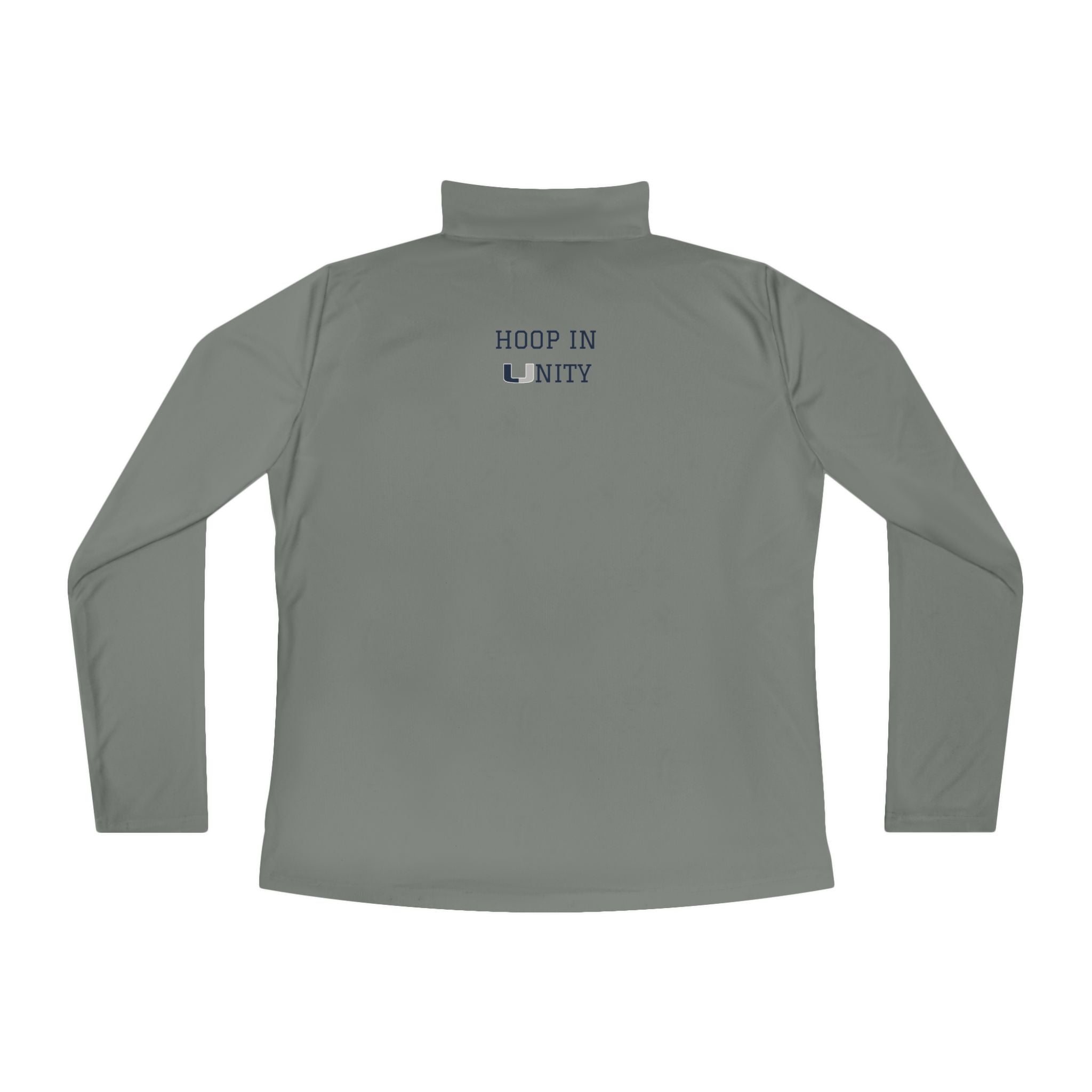 Ladies Quarter-Zip Pullover — 'Hoop in Unity' Lightweight Basketball Team Pullover