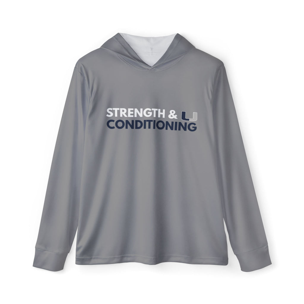Strength & Conditioning Men's Sports Warmup Hoodie — Lightweight Training Pullover