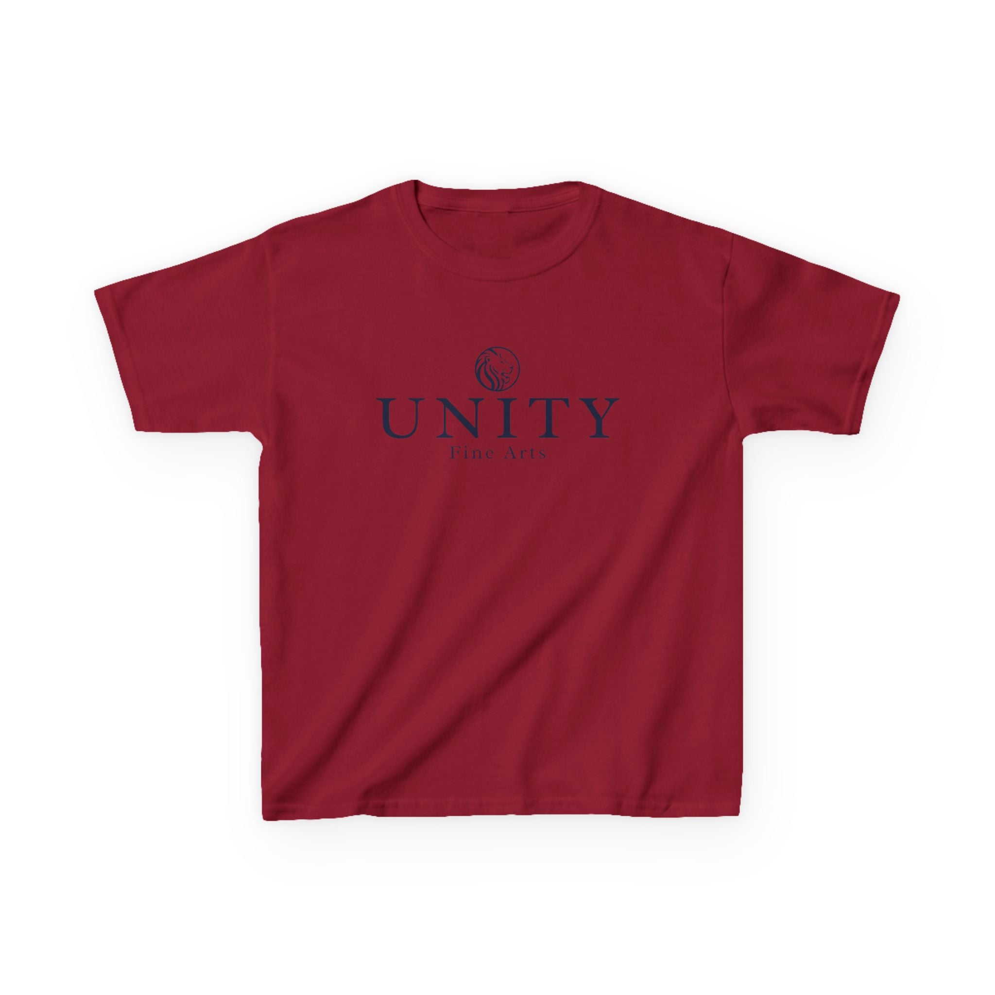 Unity Kids Heavy Cotton T-Shirt - Comfortable Youth Tee for Arts & Creativity