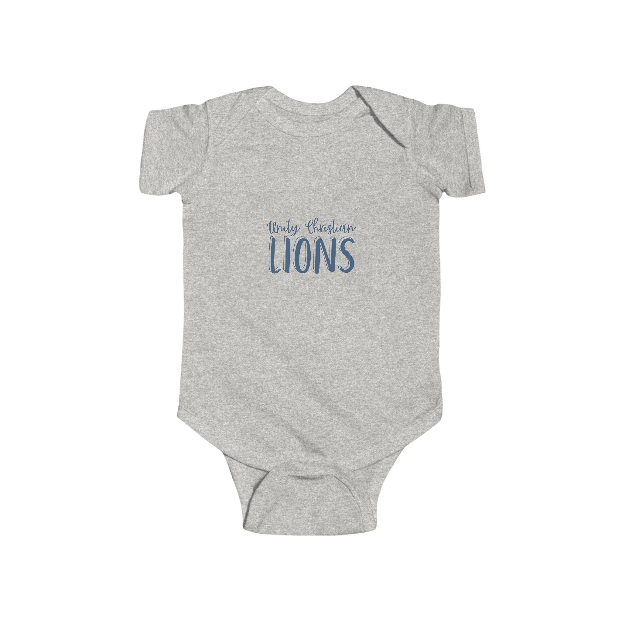 Infant Bodysuit – 'Lions' Baby Onesie (School/Team Spirit)