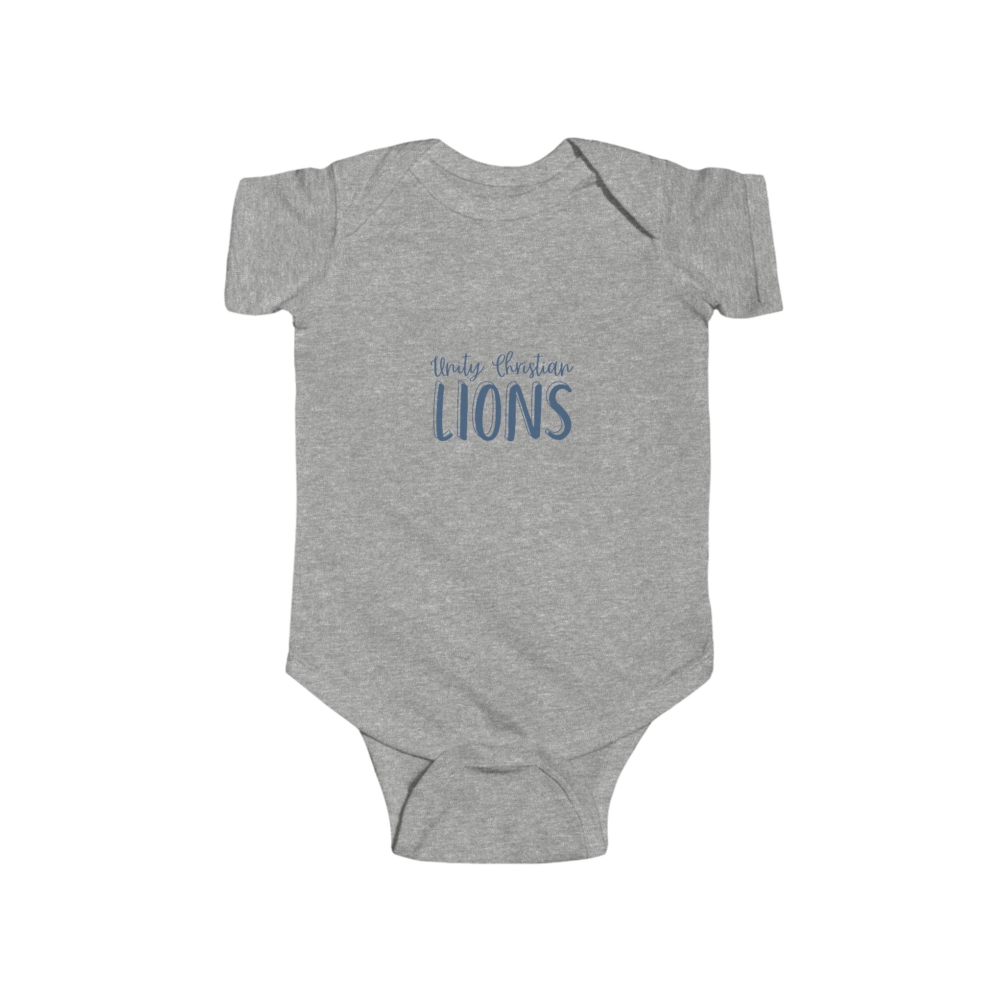 Infant Bodysuit – 'Lions' Baby Onesie (School/Team Spirit)