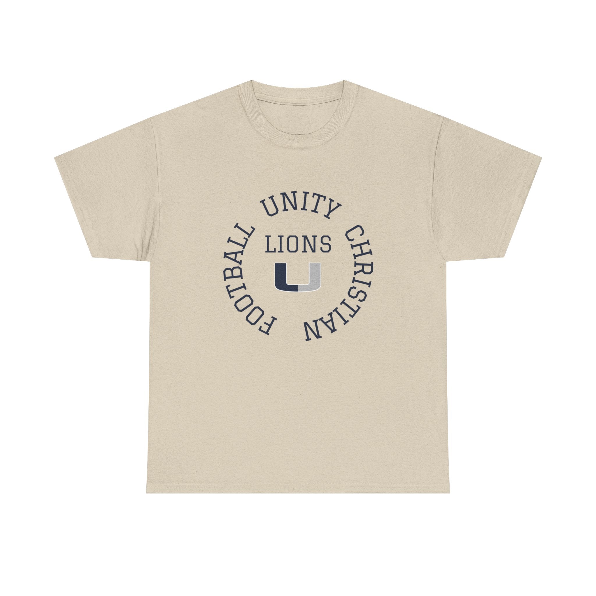 Unity Lions Football Christian Tee — 'Football Unity Christian' Team Shirt