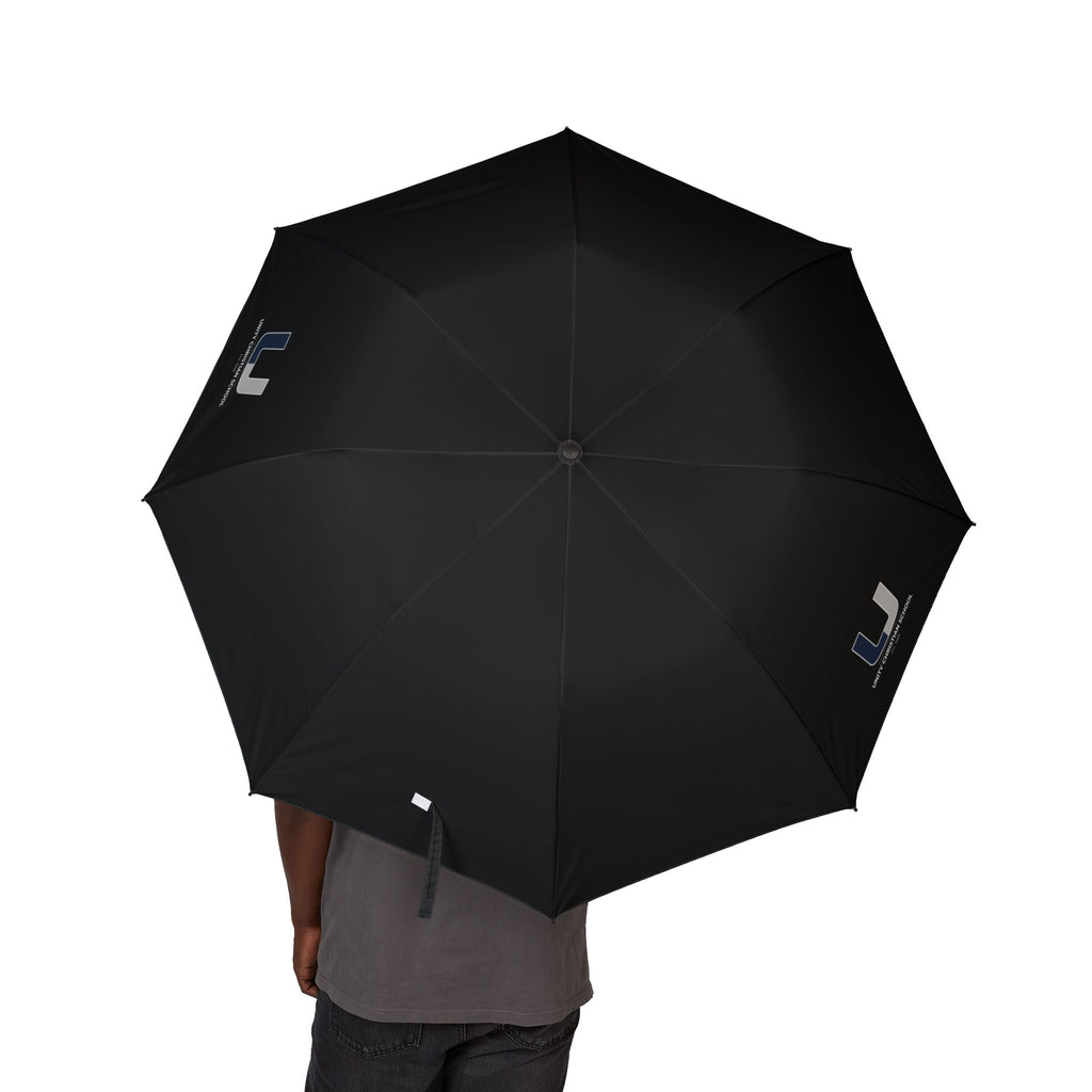 Compact Semi-Automatic Umbrella - Stylish & Portable Travel Accessory