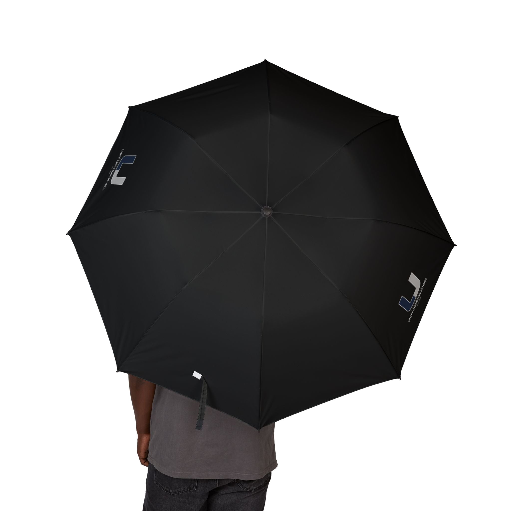 Compact Semi-Automatic Umbrella - Stylish & Portable Travel Accessory