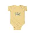 Infant Bodysuit – 'Lions' Baby Onesie (School/Team Spirit)
