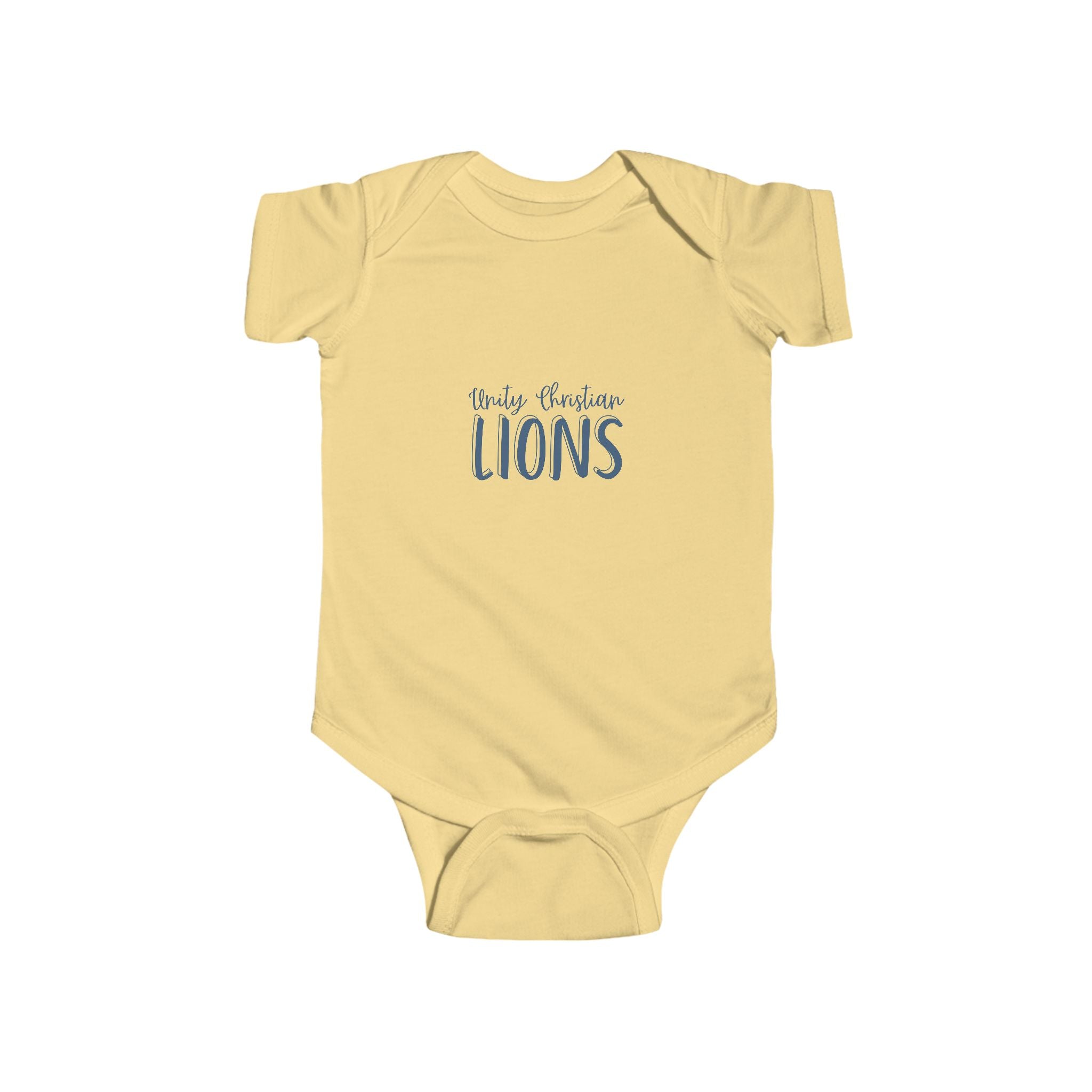 Infant Bodysuit – 'Lions' Baby Onesie (School/Team Spirit)