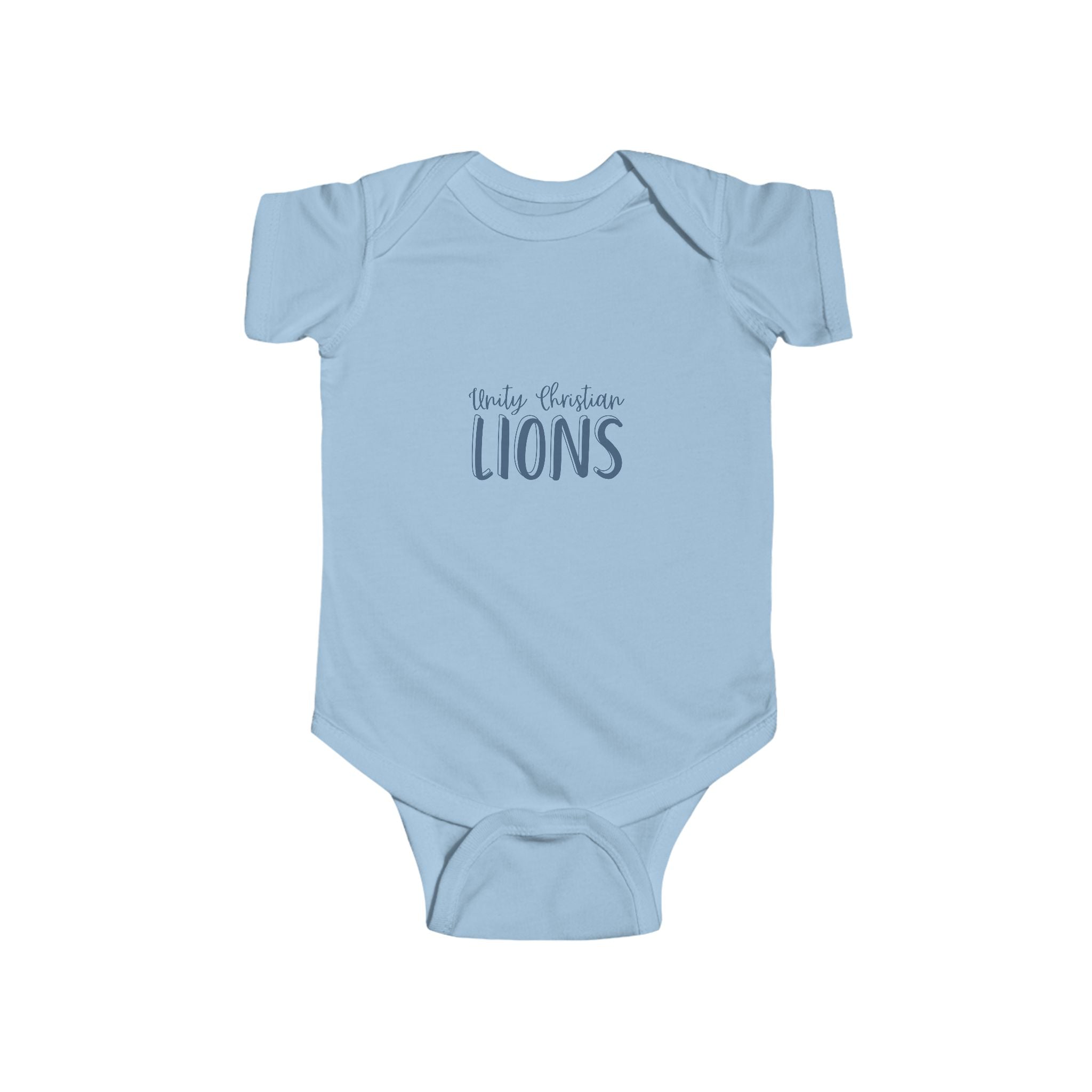 Infant Bodysuit – 'Lions' Baby Onesie (School/Team Spirit)