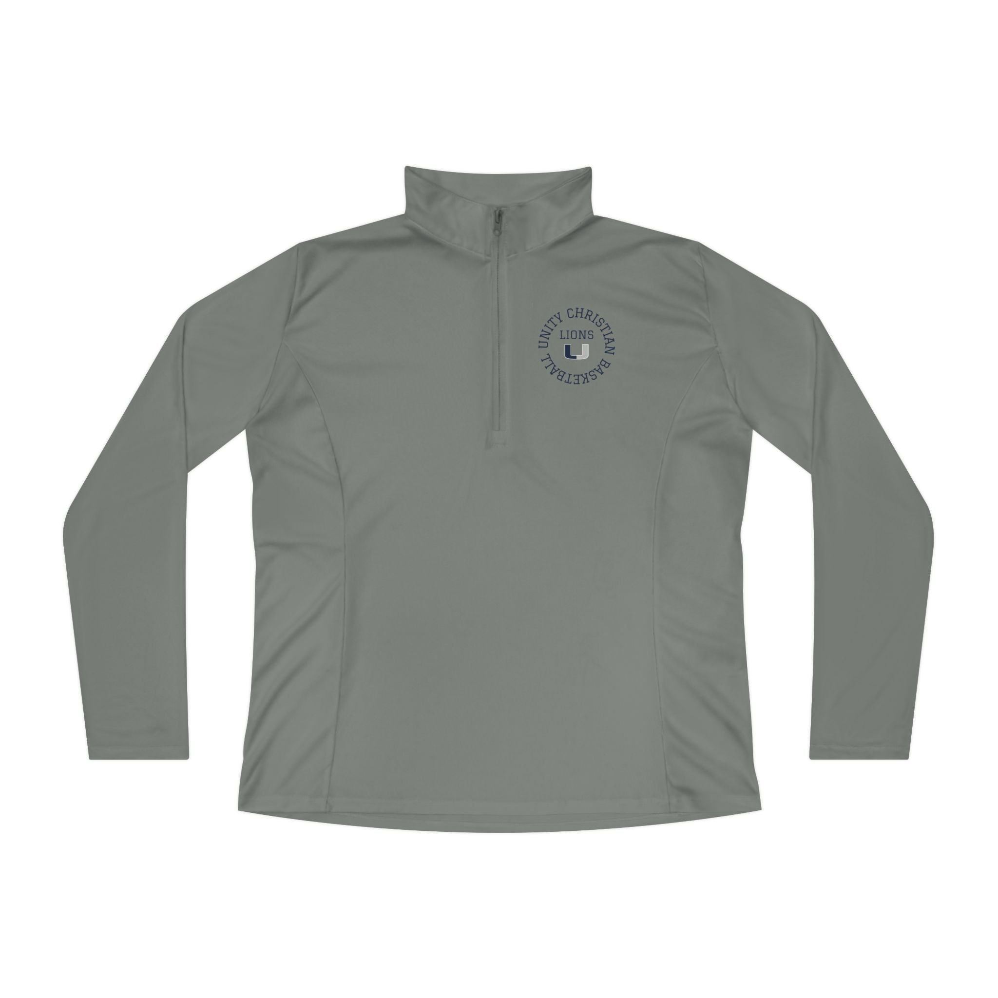 Ladies Quarter-Zip Pullover — 'Hoop in Unity' Lightweight Basketball Team Pullover