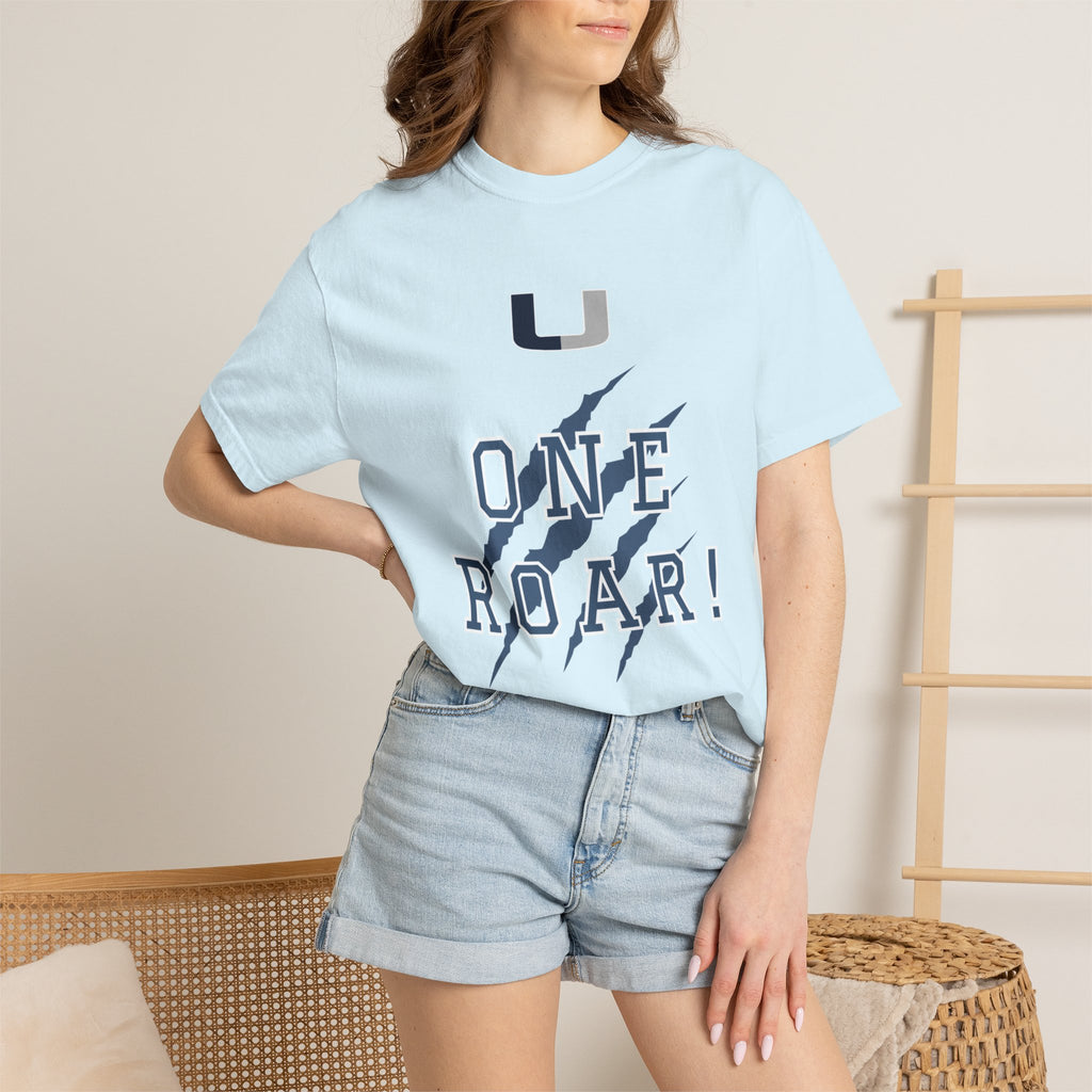 One Roar Unisex Garment-Dyed T-shirt
