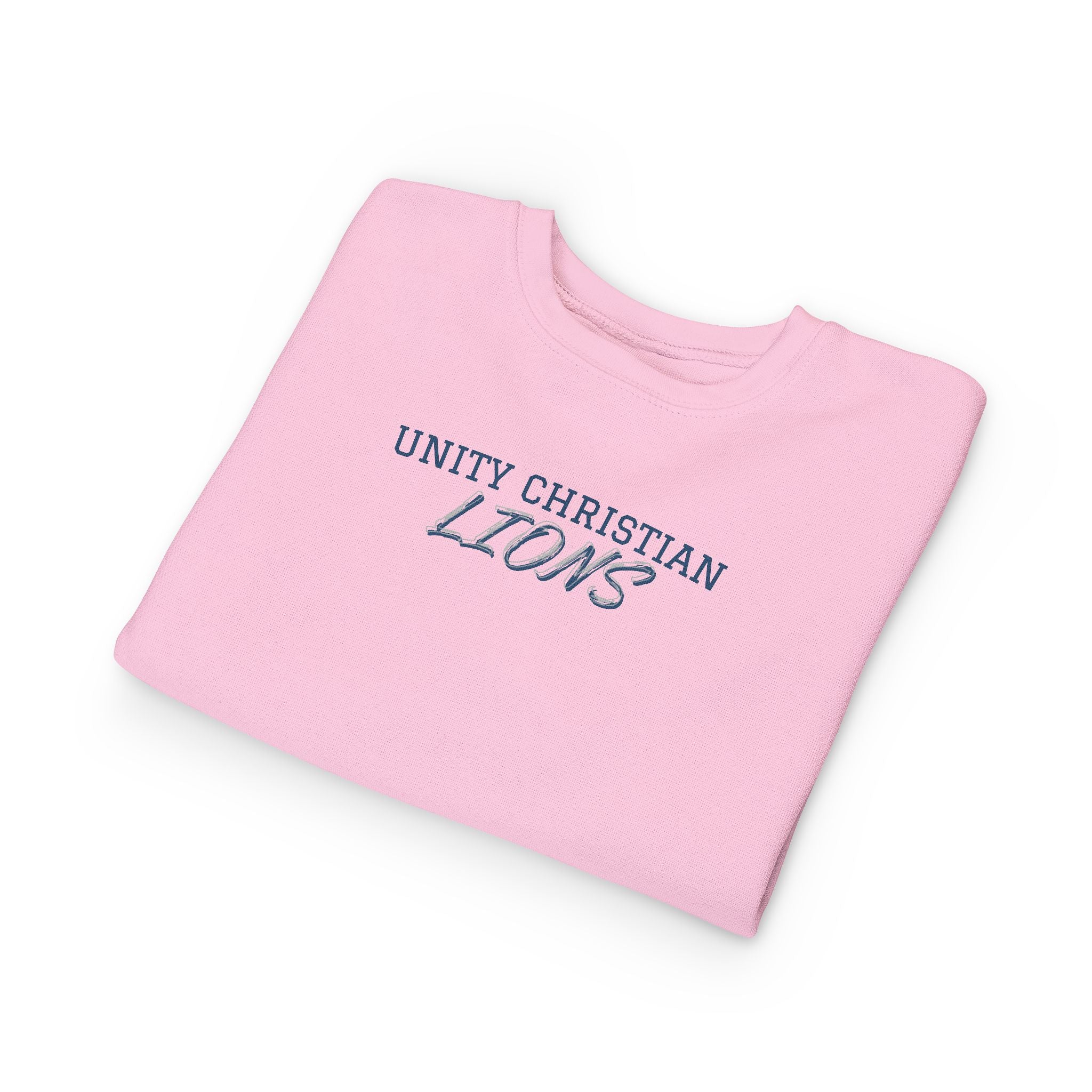Unity Christian Lions Toddler Sweatshirt - Kids School Spirit Crewneck