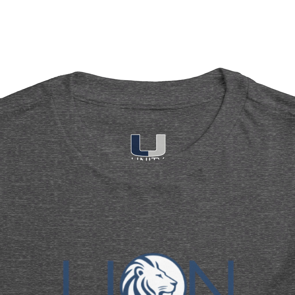 Lion Pride Toddler Tee — Cute School Spirit Lion Graphic Shirt