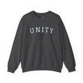 Unity Crewneck Sweatshirt — Collegiate Shield Graphic