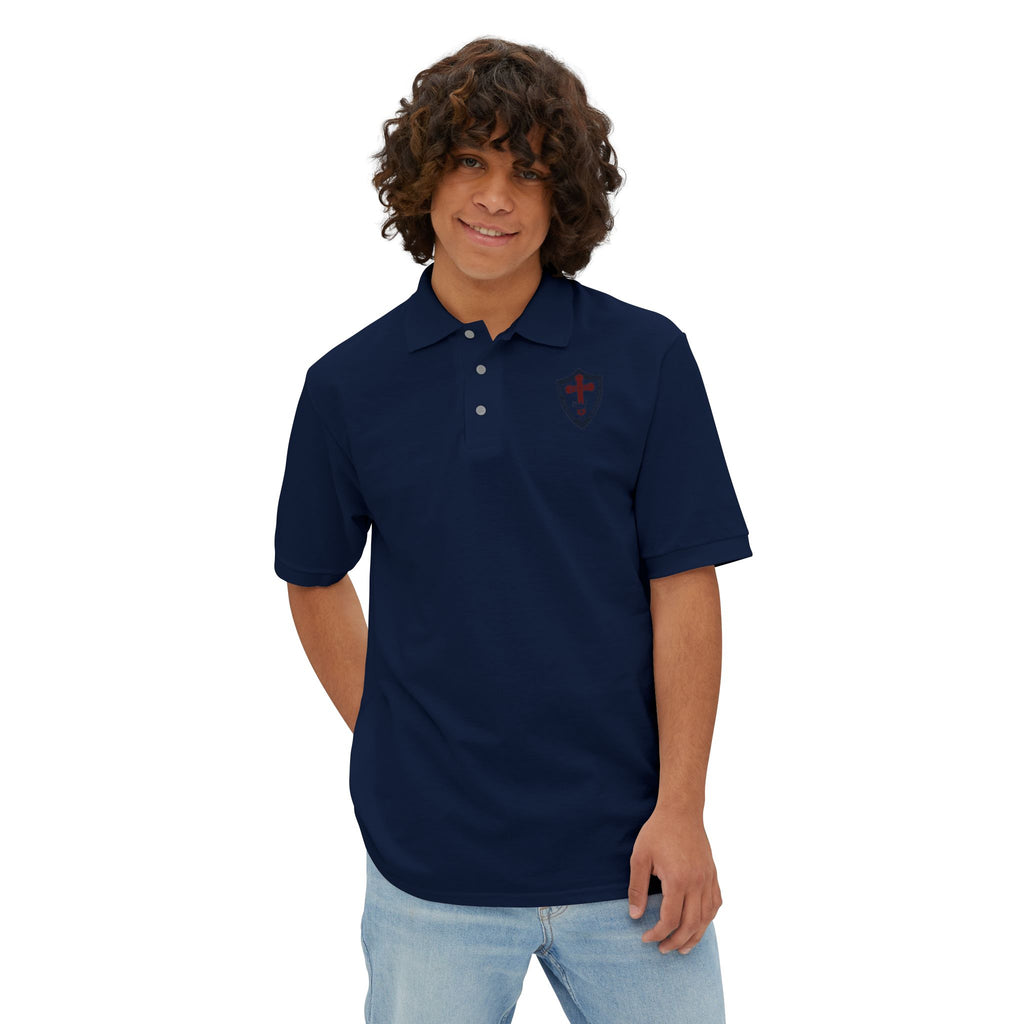 Men's Classic Piqué Polo Shirt - Stylish and Comfortable Casual Wear